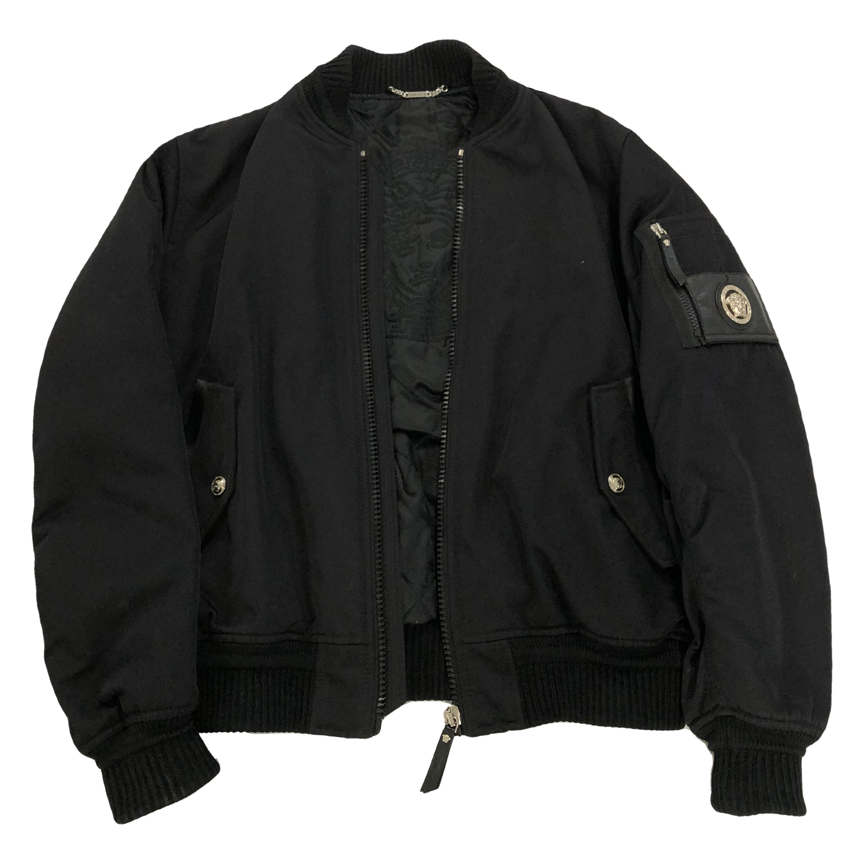 [Versace] Winter Bomber Jacket - Size 48