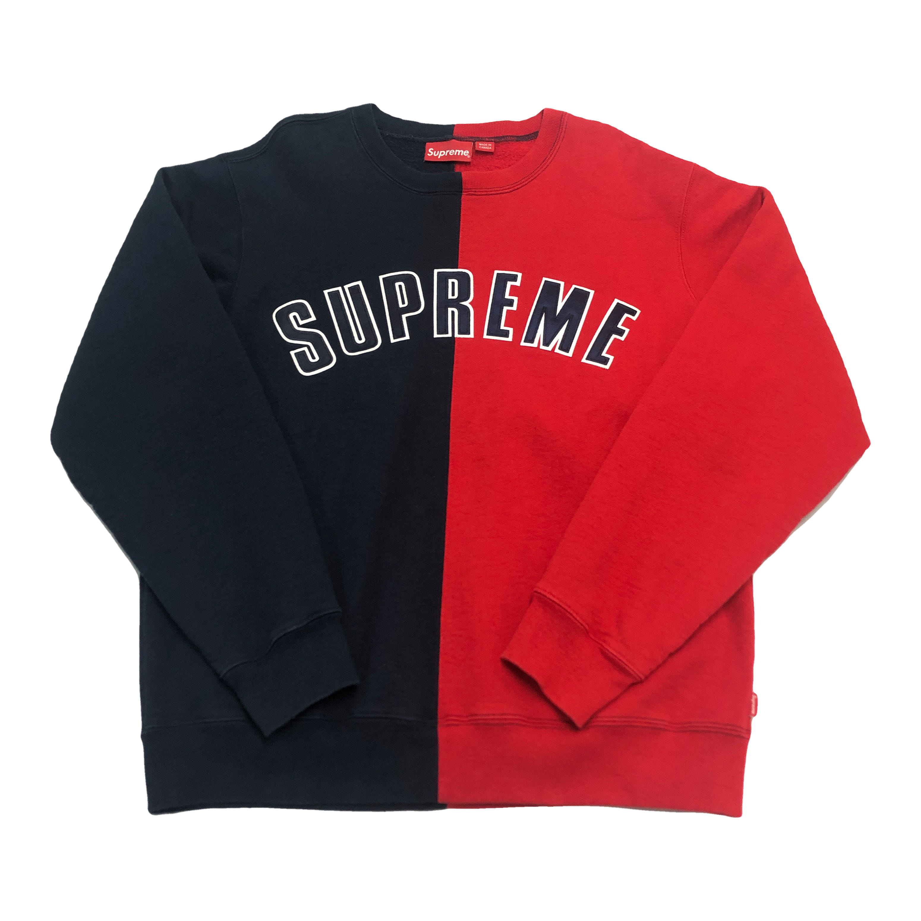[Supreme] Split Sweatershirt - Size O/S