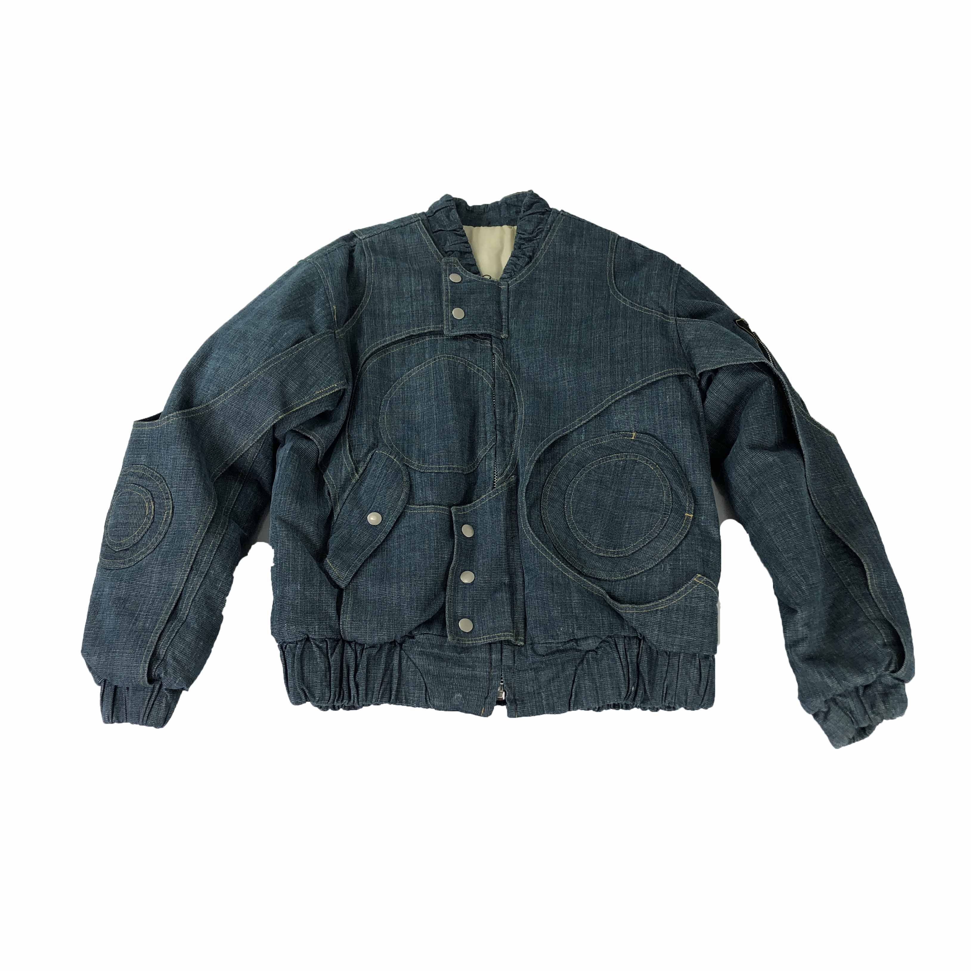 [M.Y.O.B NYC] Spiral Cut-out Bomber - Size Free