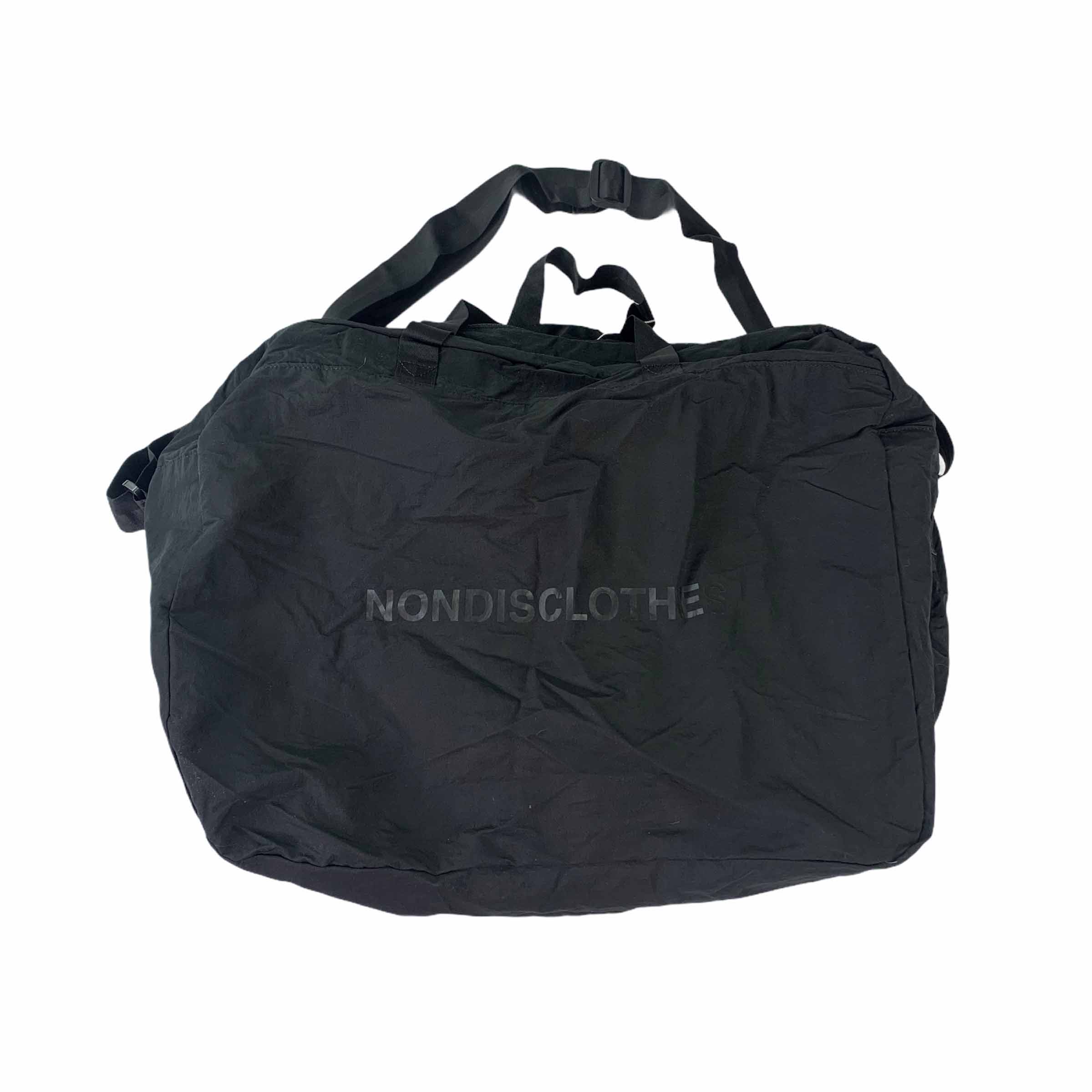 [Nondisclothes] Big Tote Bag BK - Size Free