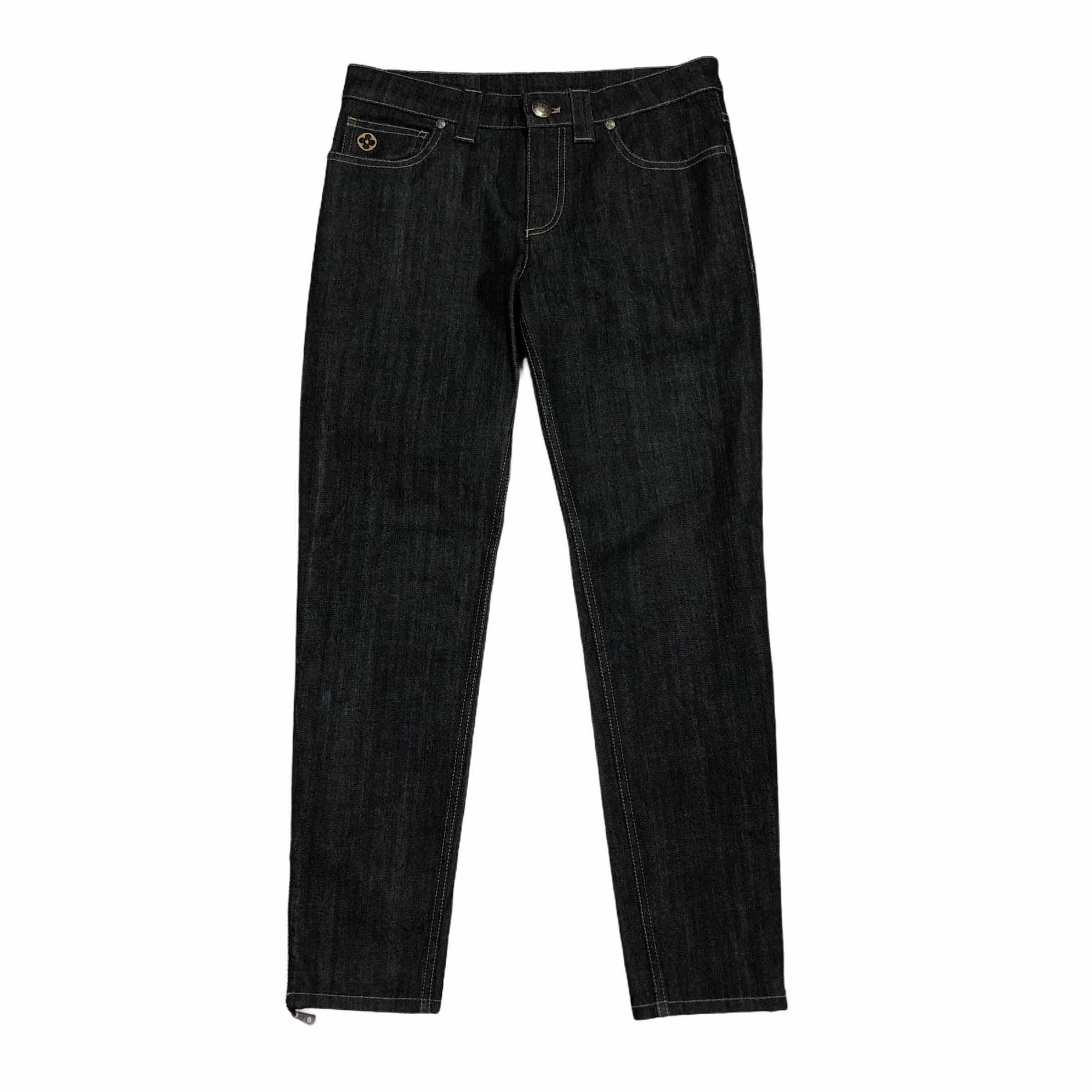 [Louis Vuitton] Dark Indigo Denim Pants - Size 38