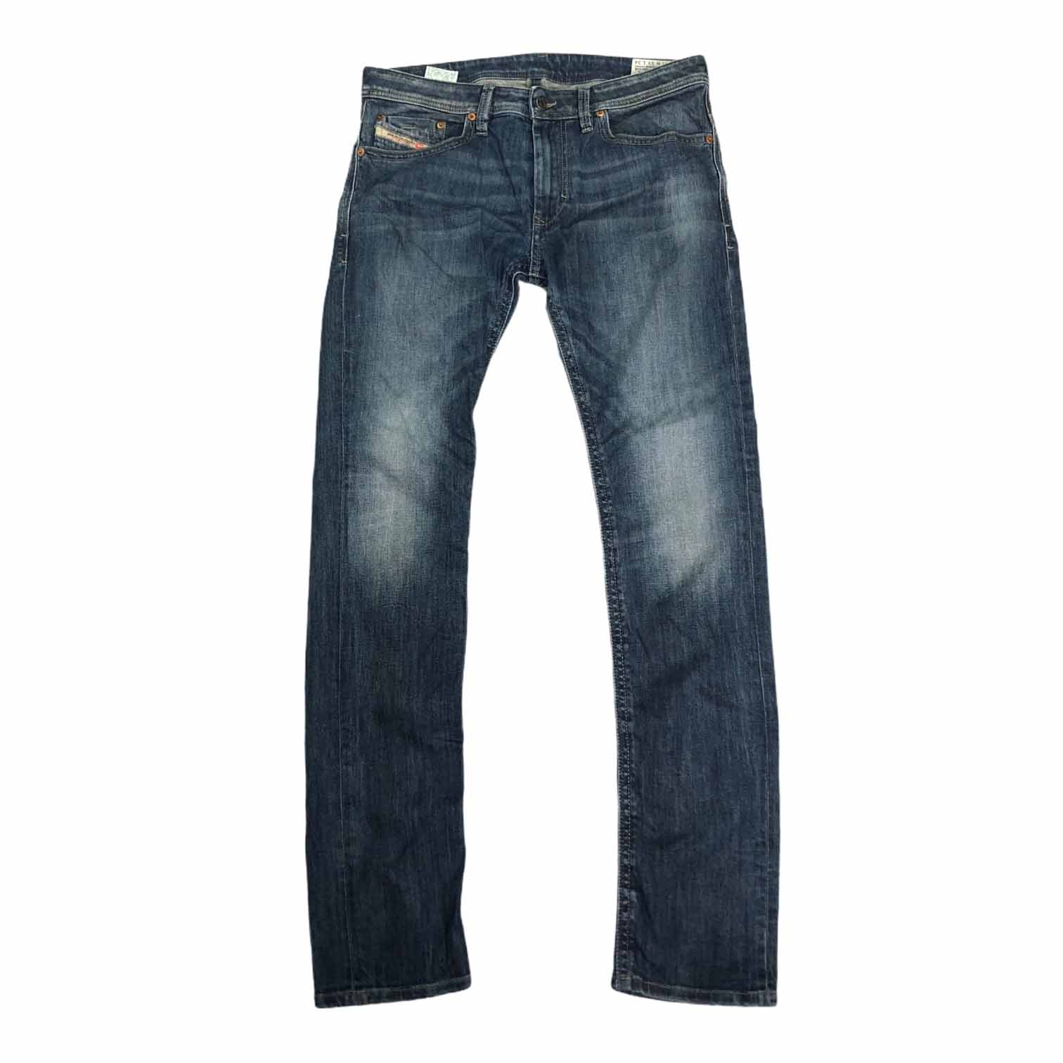 [Diesel] THANAZ Slim Straight Denim Pants - Size 33/34