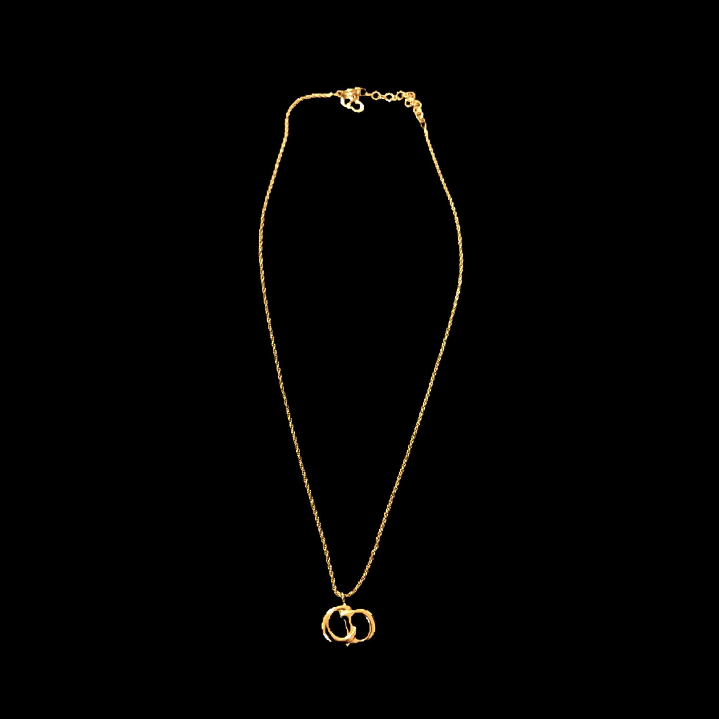 [Dior] CD Gold Necklace - 경매건 (수수료+배송비 포함)