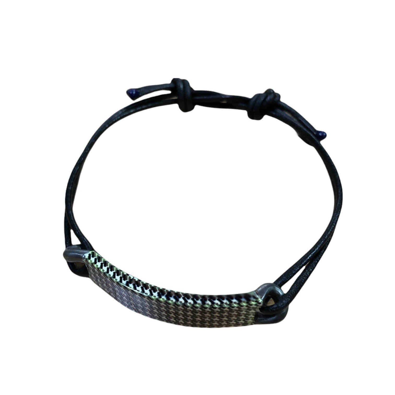 [Margiela] Houndtooth Bracelet - Size Free