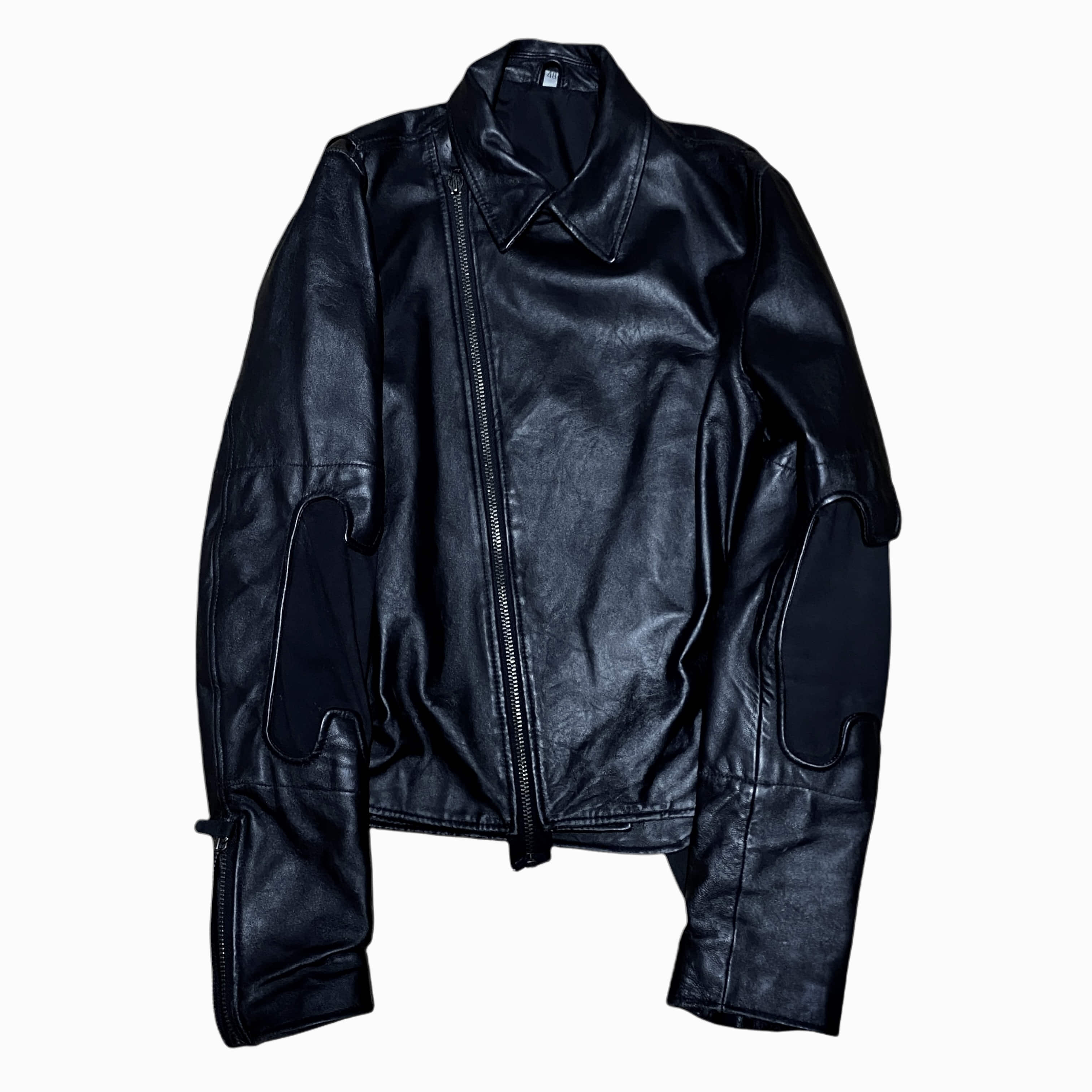 [Helmut Lang] Bondage Leather Jacket - Size 48