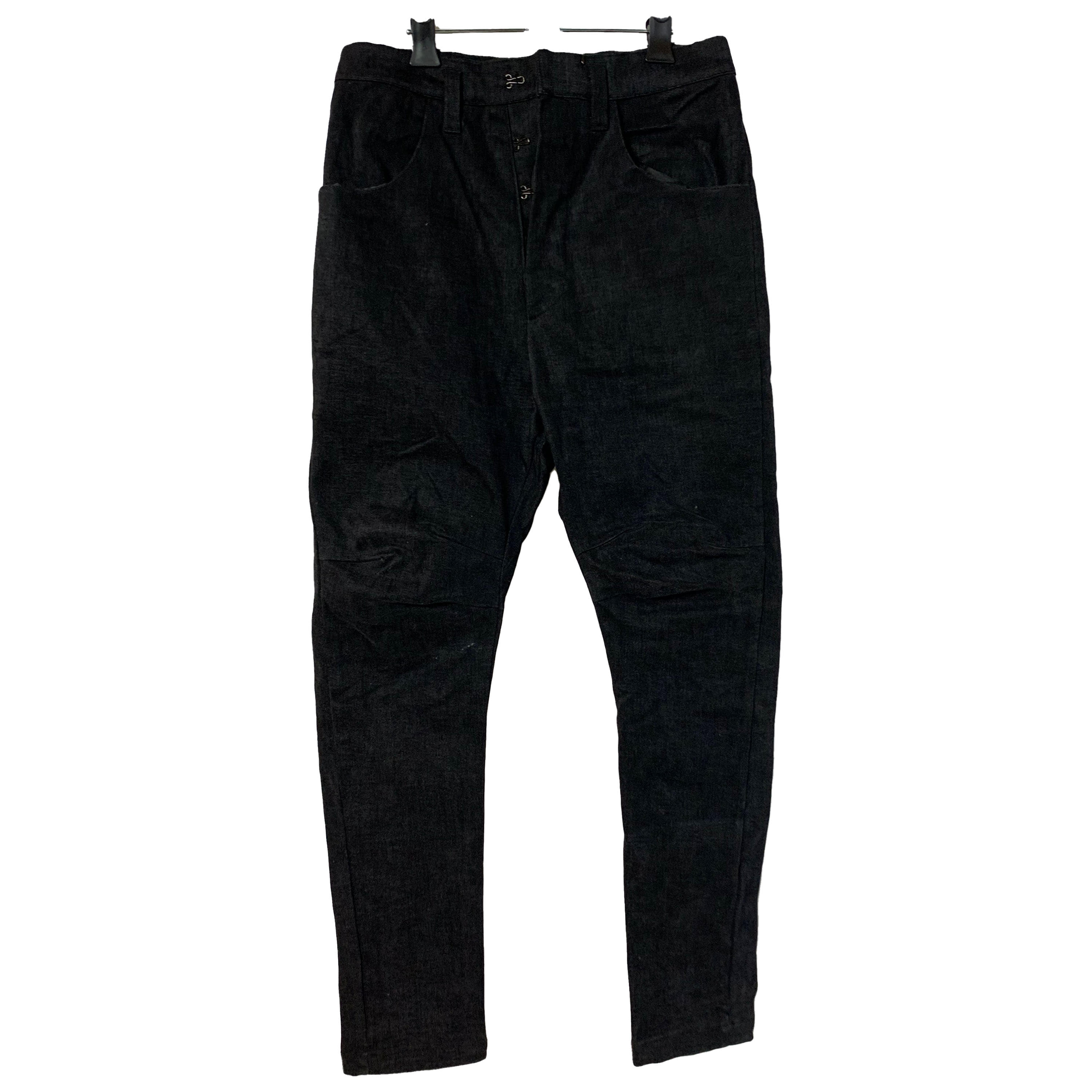 [Baroque] Washed Drop Crotch Jeans - Size 1