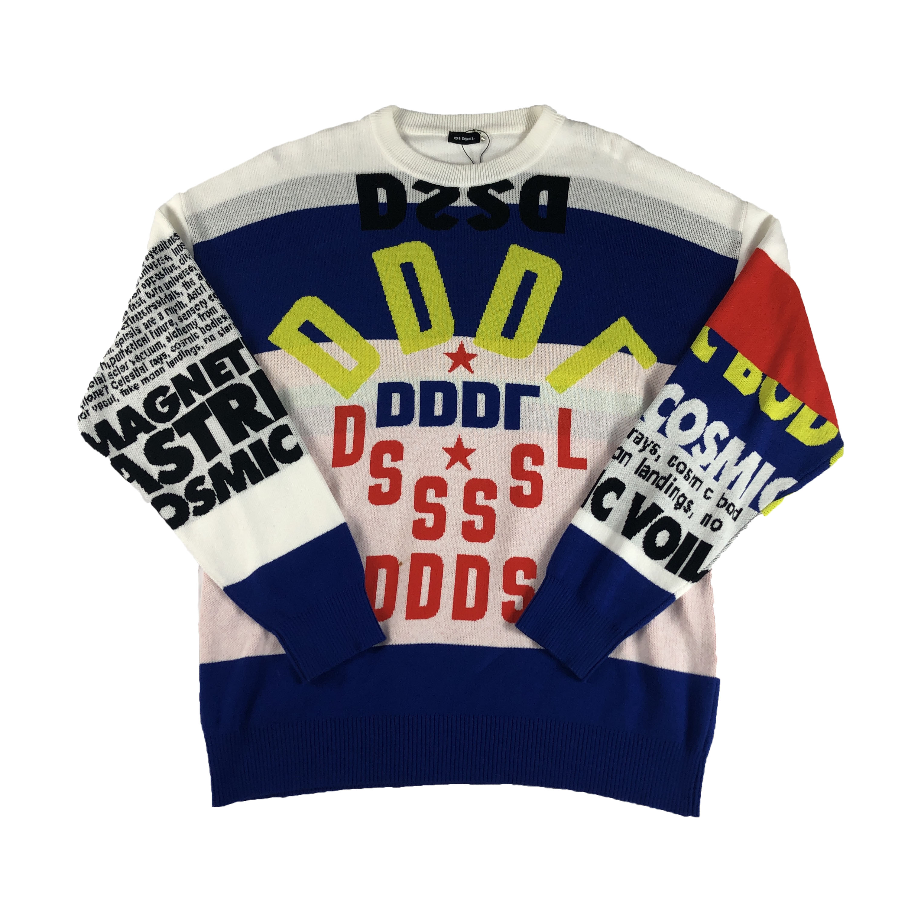 [Diesel] Lettering Sweater - Size O/S