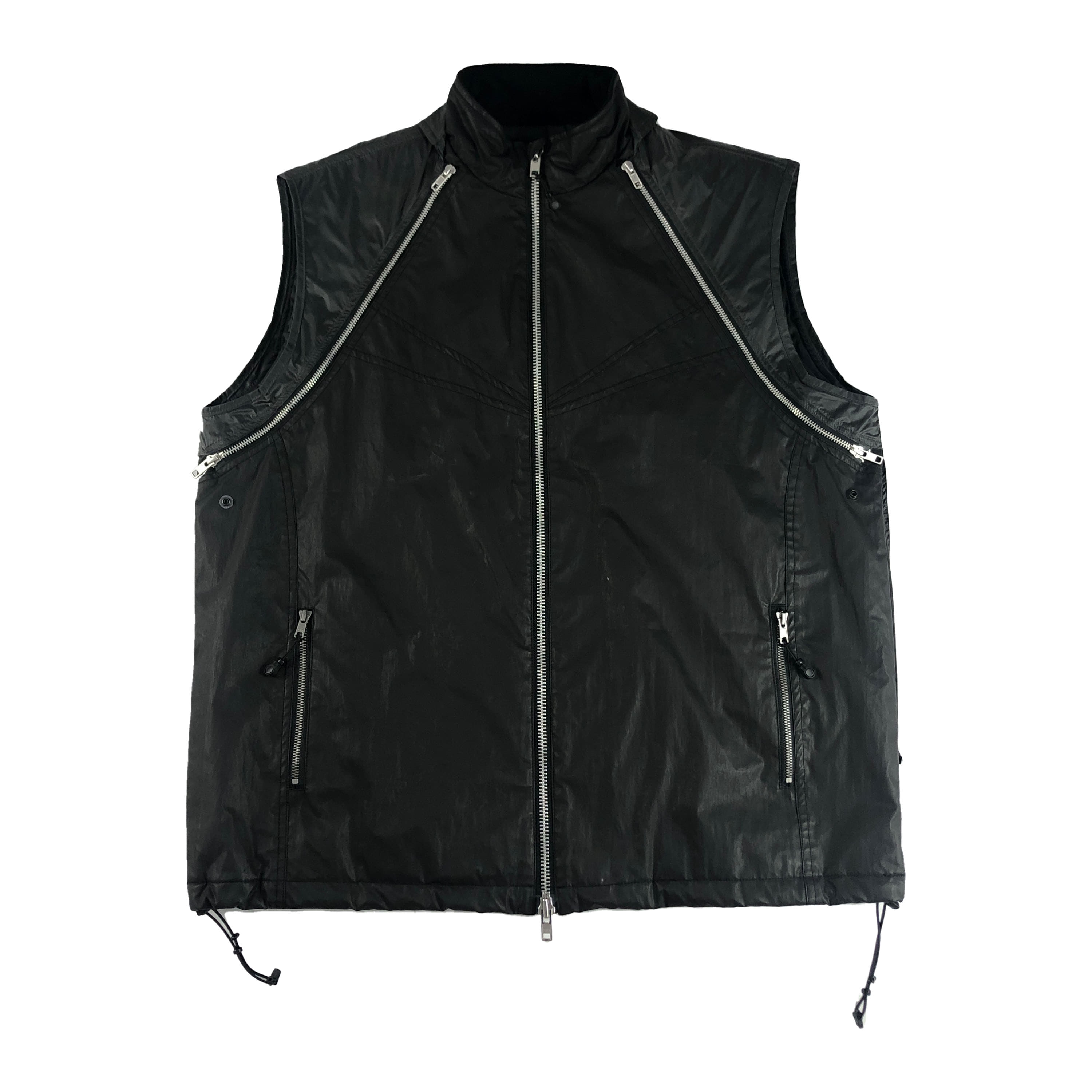 [Black Merle] Zipup Vest - Free Size