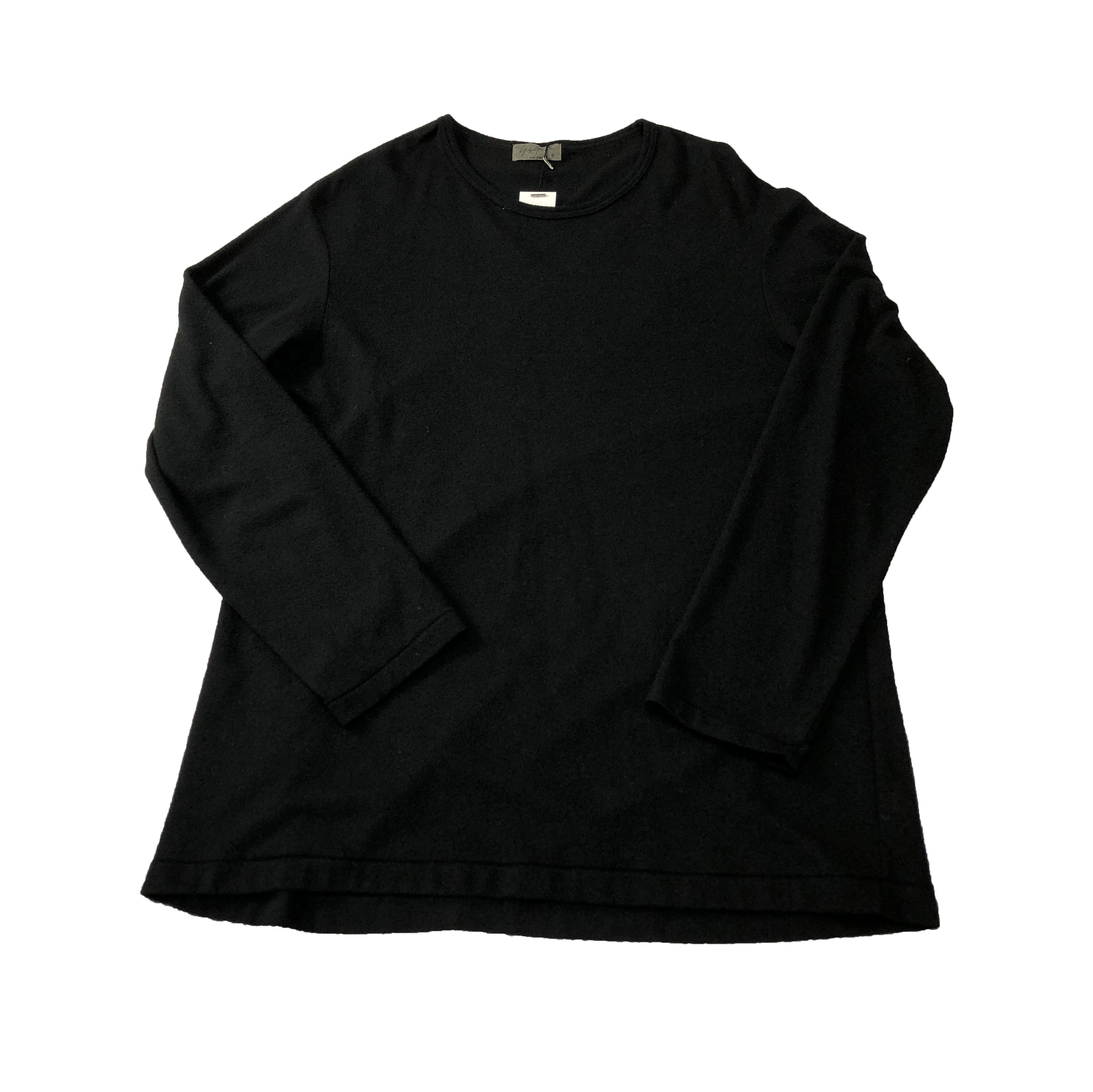 [Yohji Yamamoto] Oversize Long Sleeve T-Shirt - Size 3