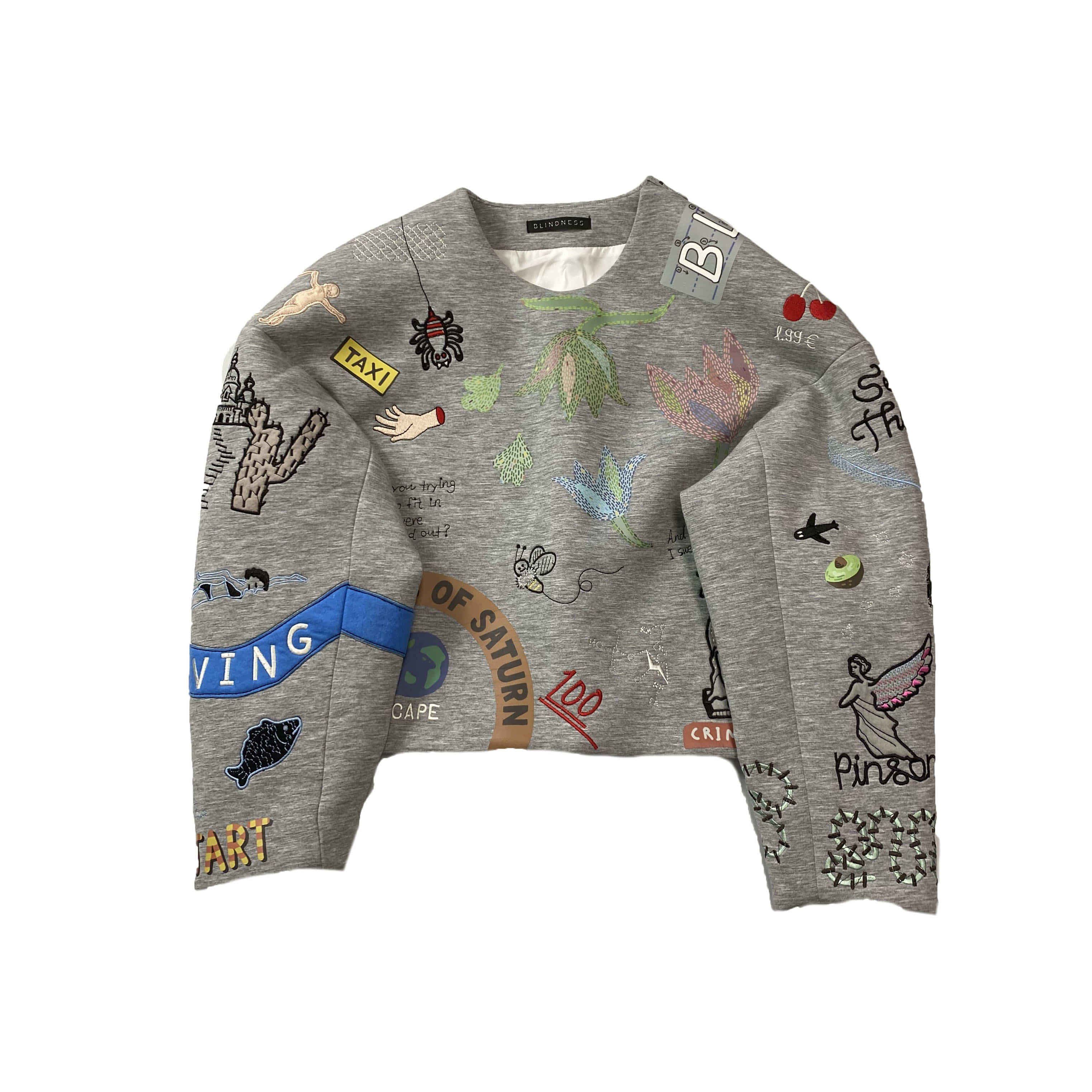 [Blindness] Stiched Sweater - Size O/S
