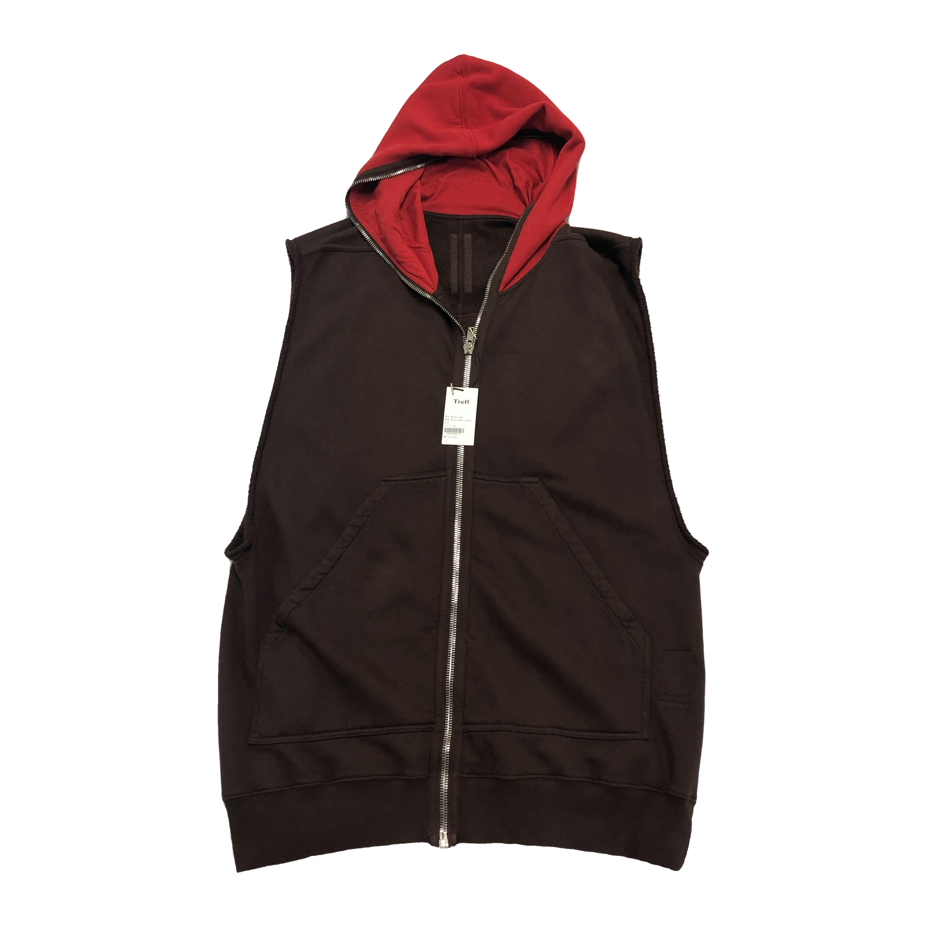 [Rick Owens] Brown Vest Jacket - Size L