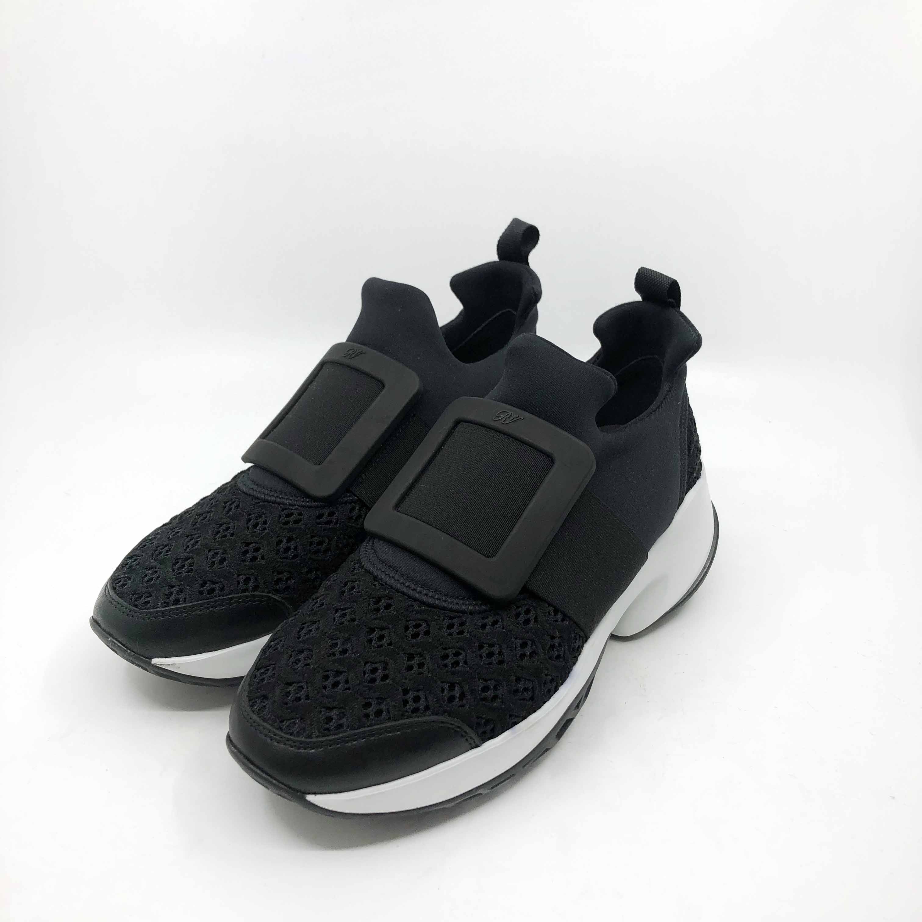 [Roger Vivier] Viv-Run Shoes Black - Size 35