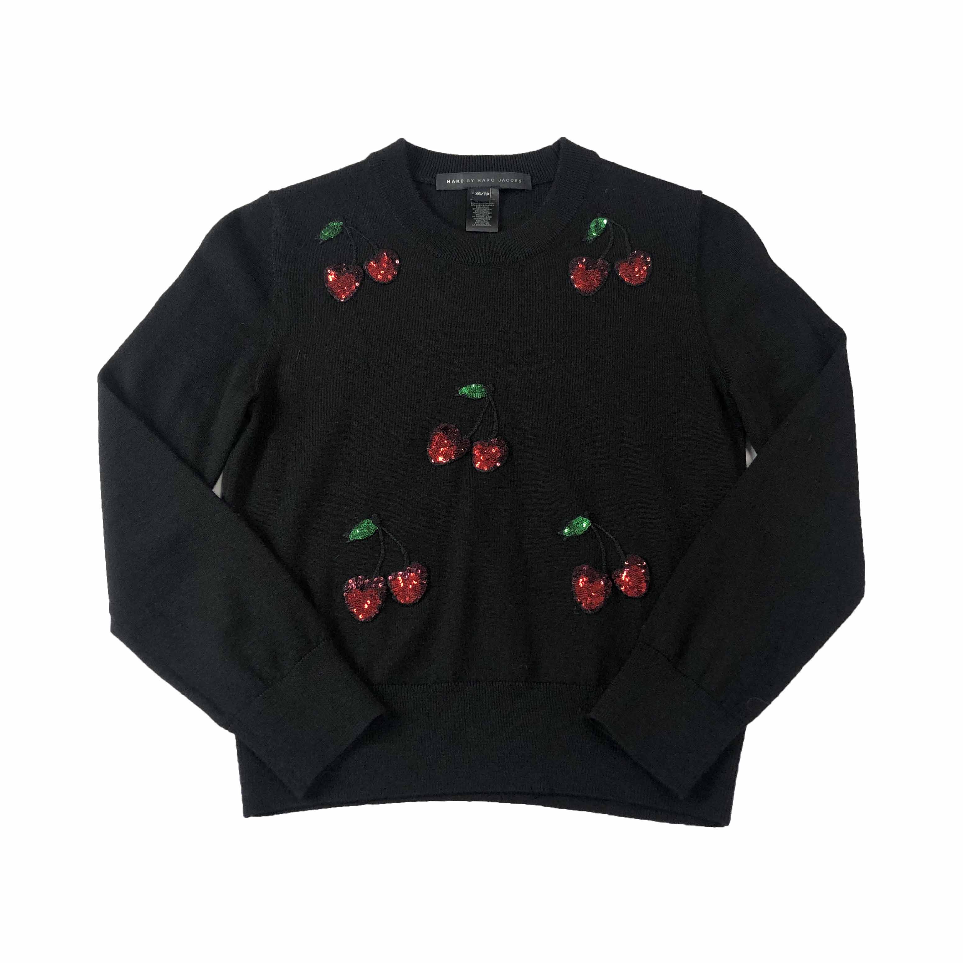 [Marc By Marc Jacobs] Cherry Spangle knit - Size XS