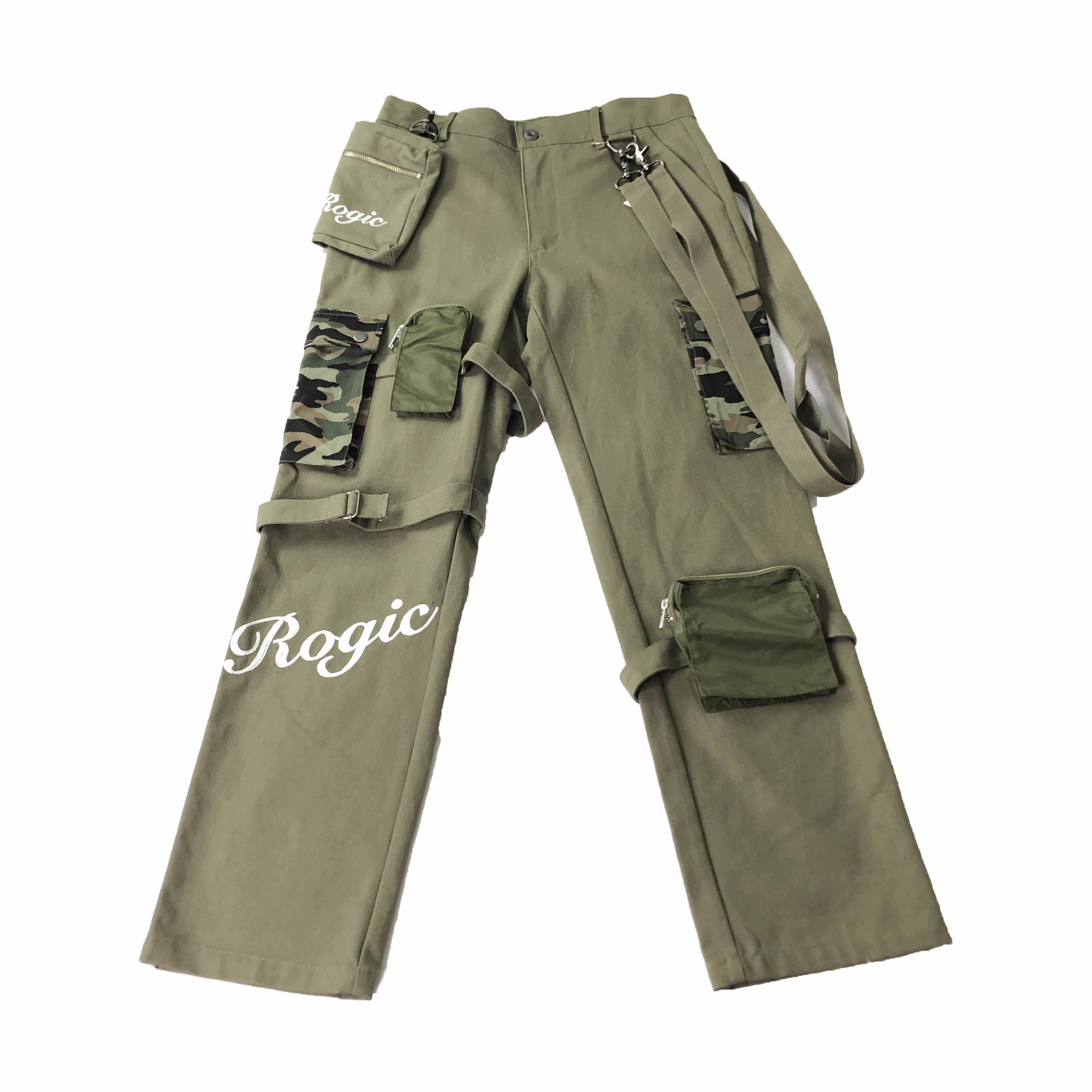 [Rogic] Millitary Suspender Pants KH - Size M