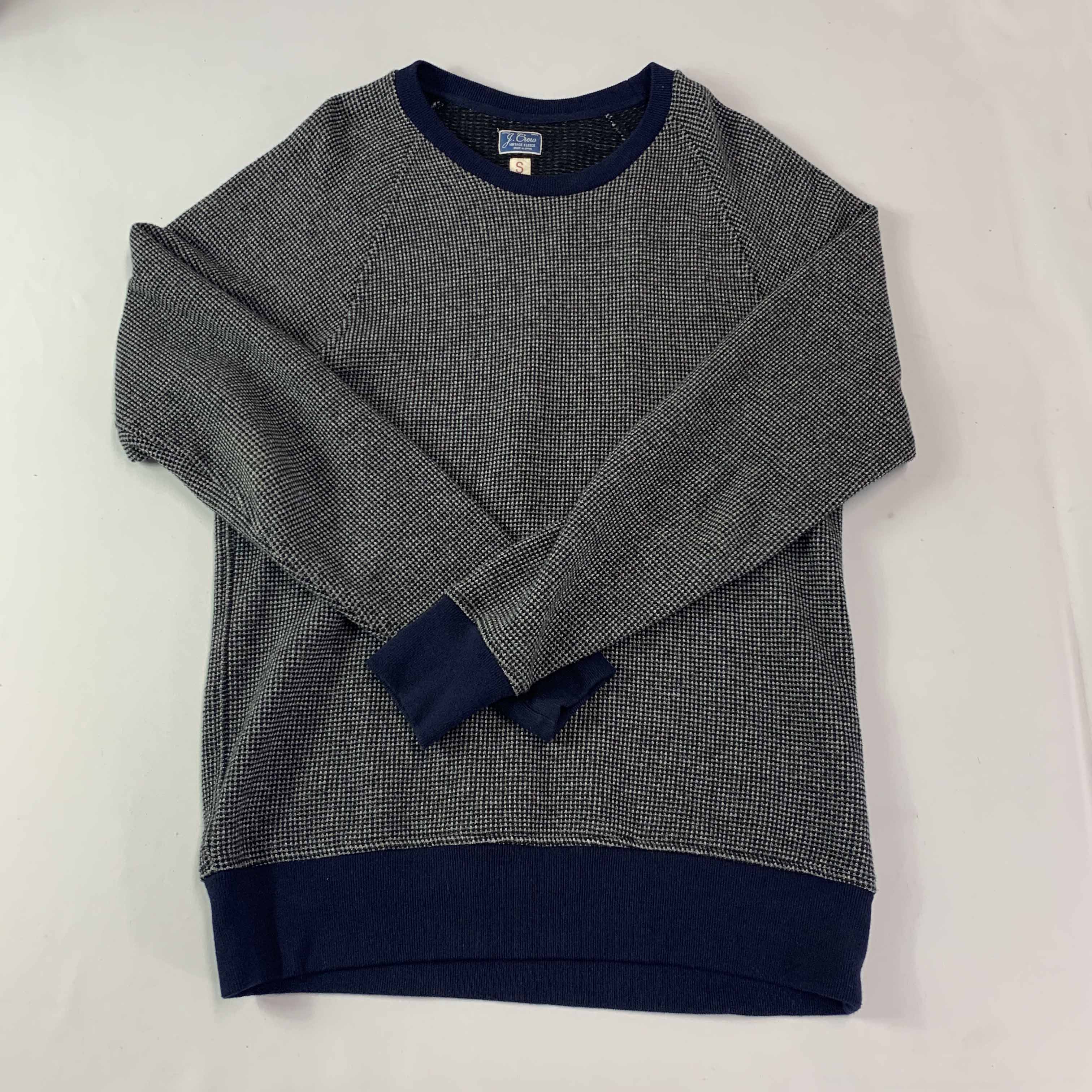 [J.Crew] Navy Patterned Sweater - Size S