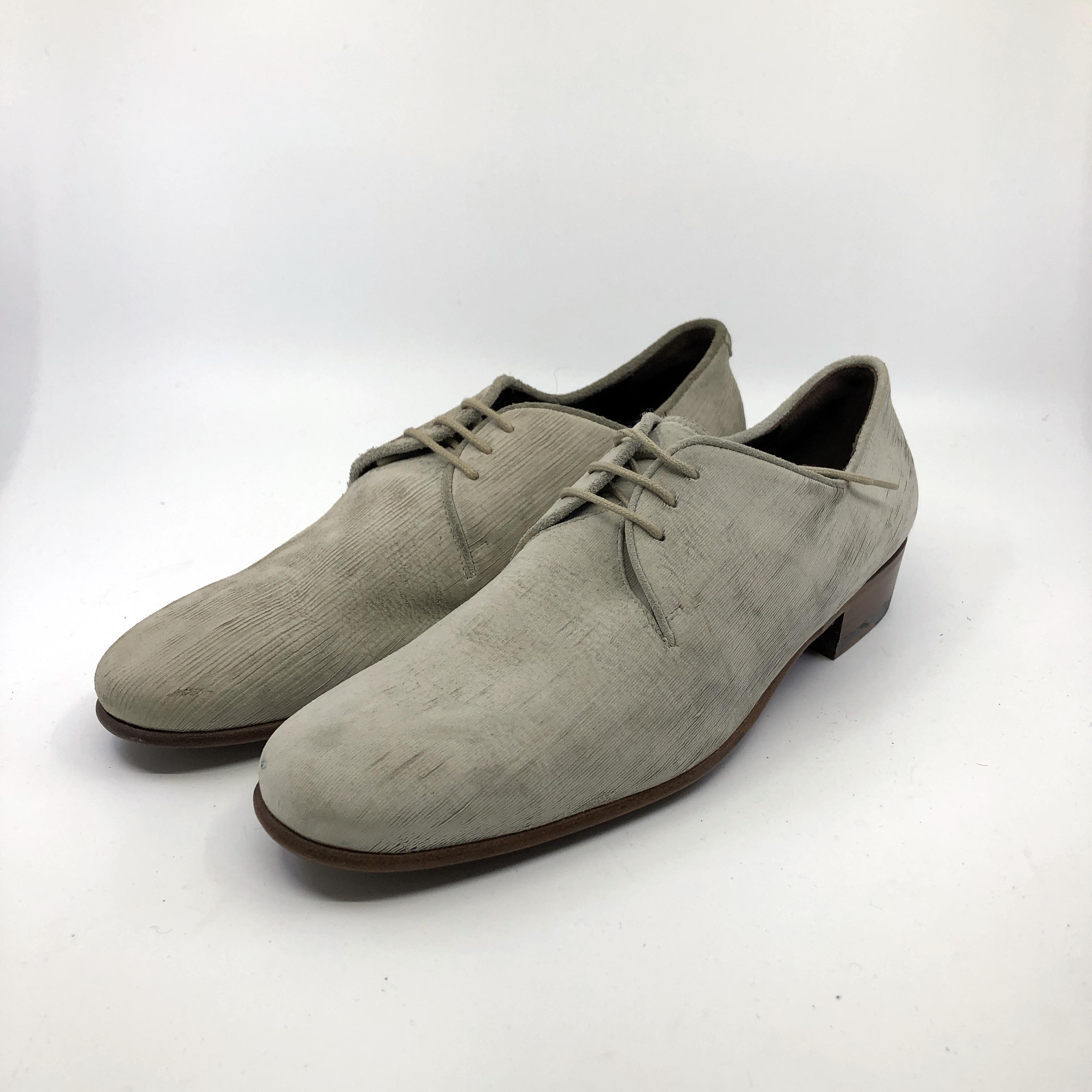 [Lanvin] Laced Up Derby Leather shoes - Size 8