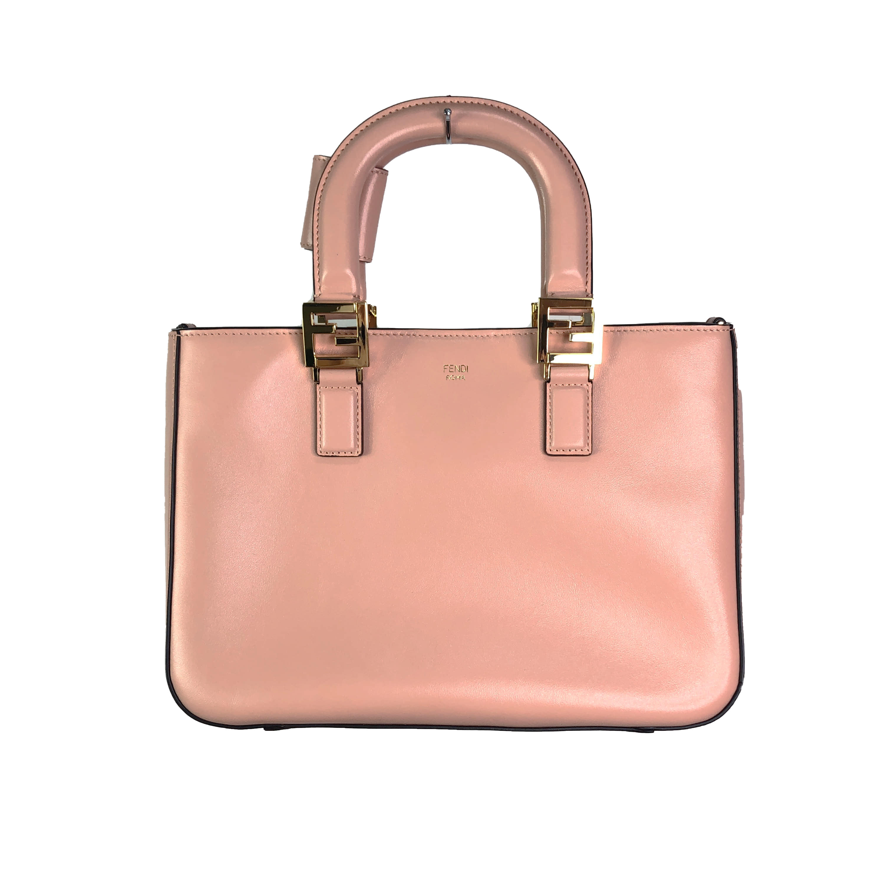 [Fendi] FF Top Handle Bag Blush-PK