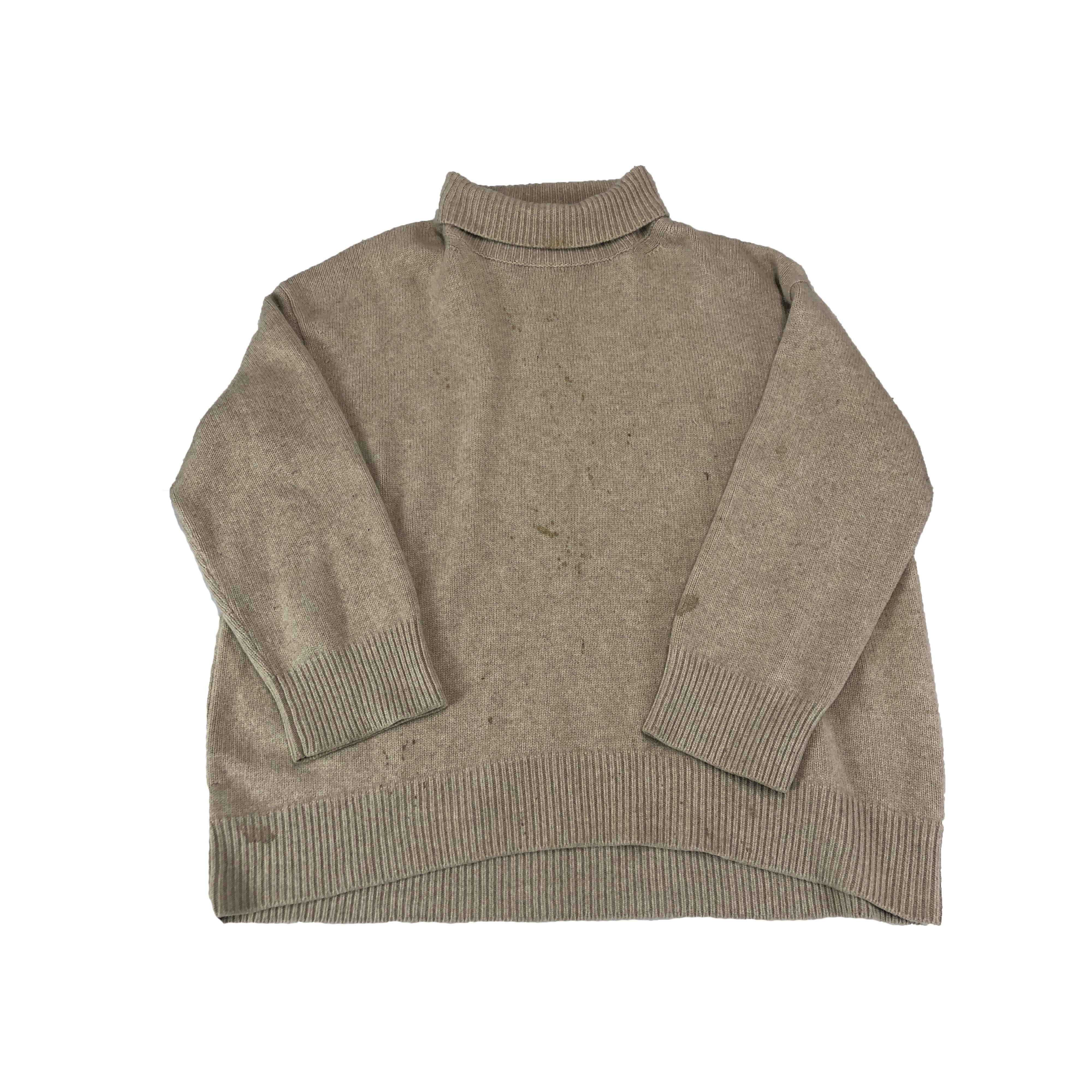 [Celine] Cashmere Sweater Ivory - Size M