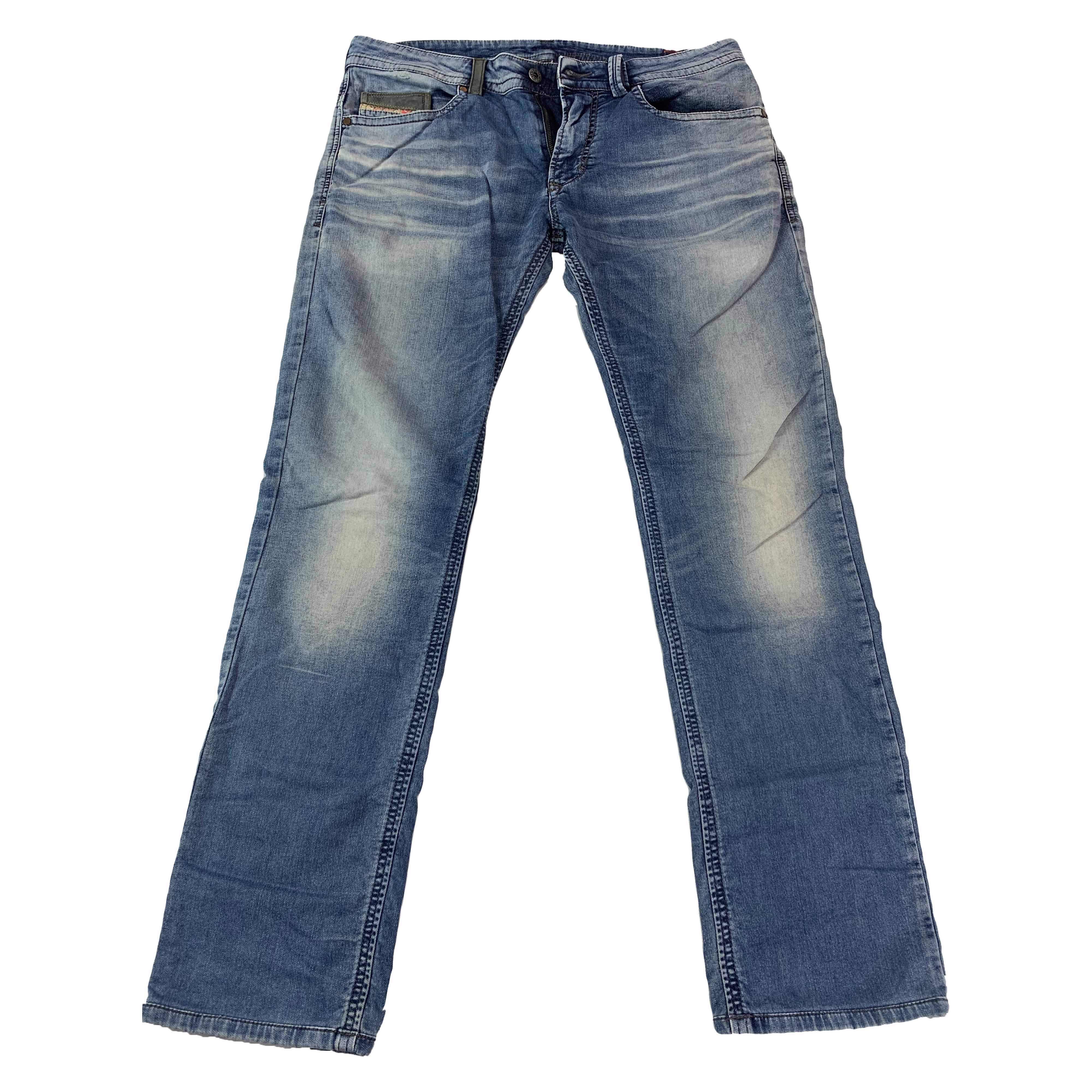 [Diesel] THAVAR Light Denim Jeans - Size 32