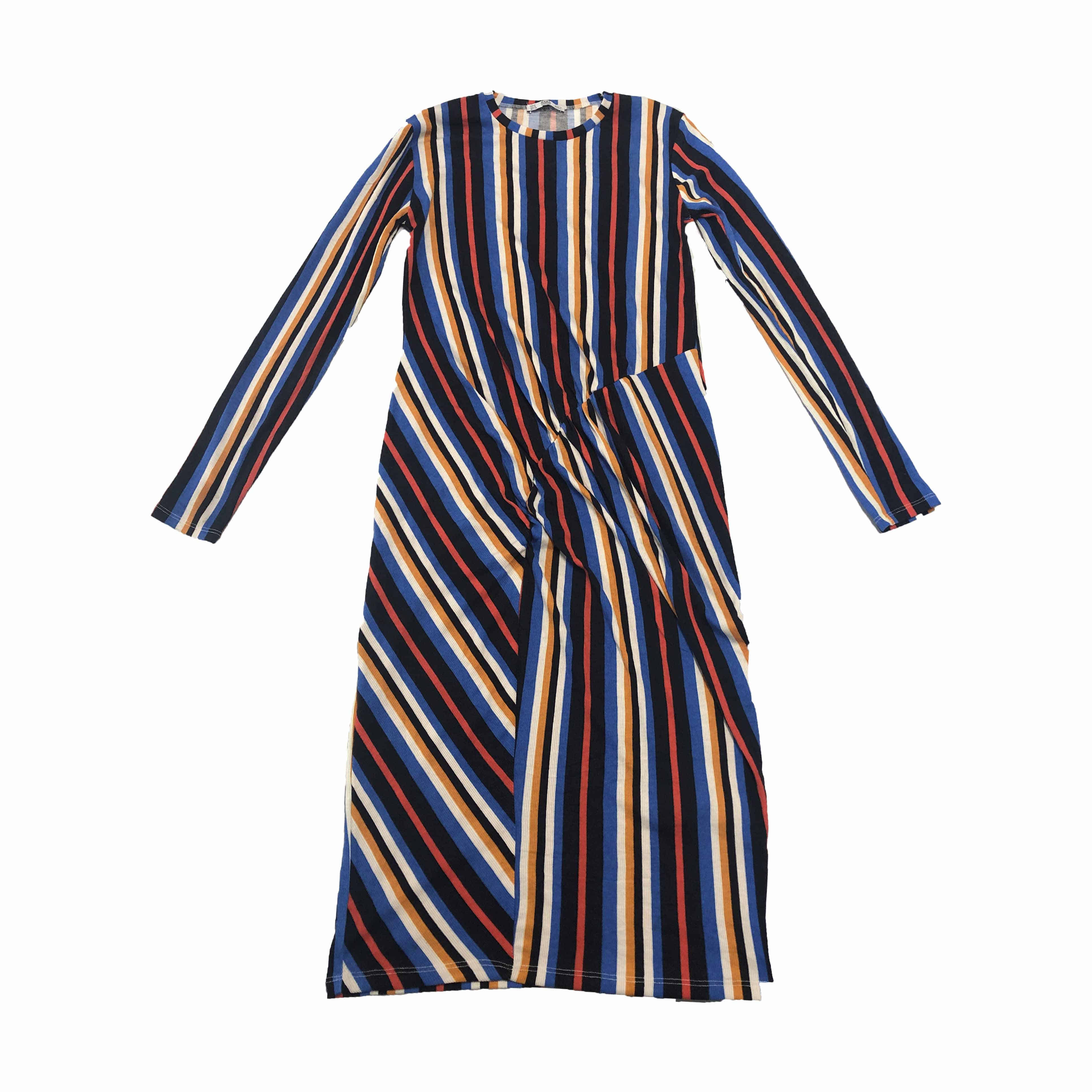 [Zara] Multi-Color Stripe One-piece - Size M