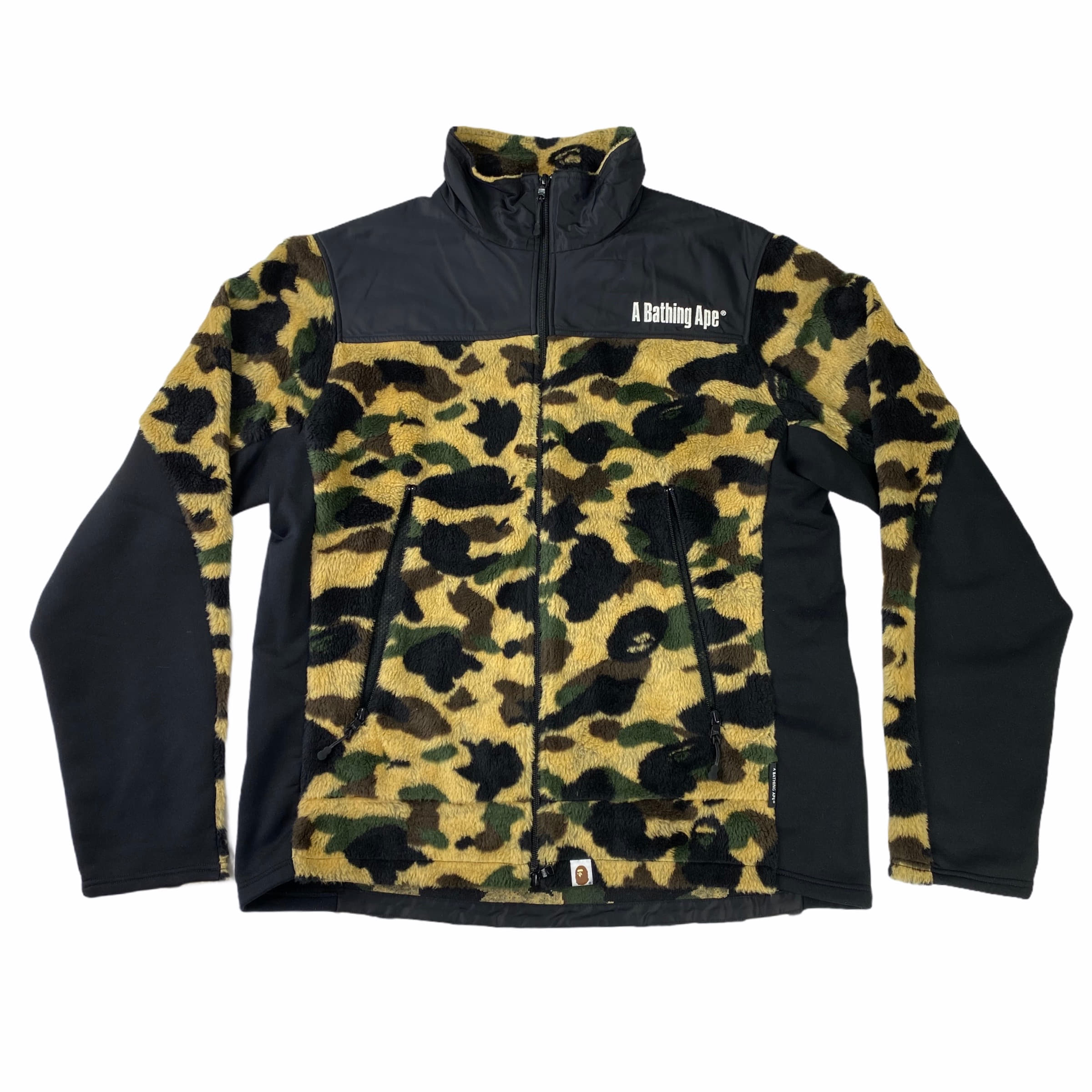 [Bape] Camouflage BOA Fleece Jacket - Size XL