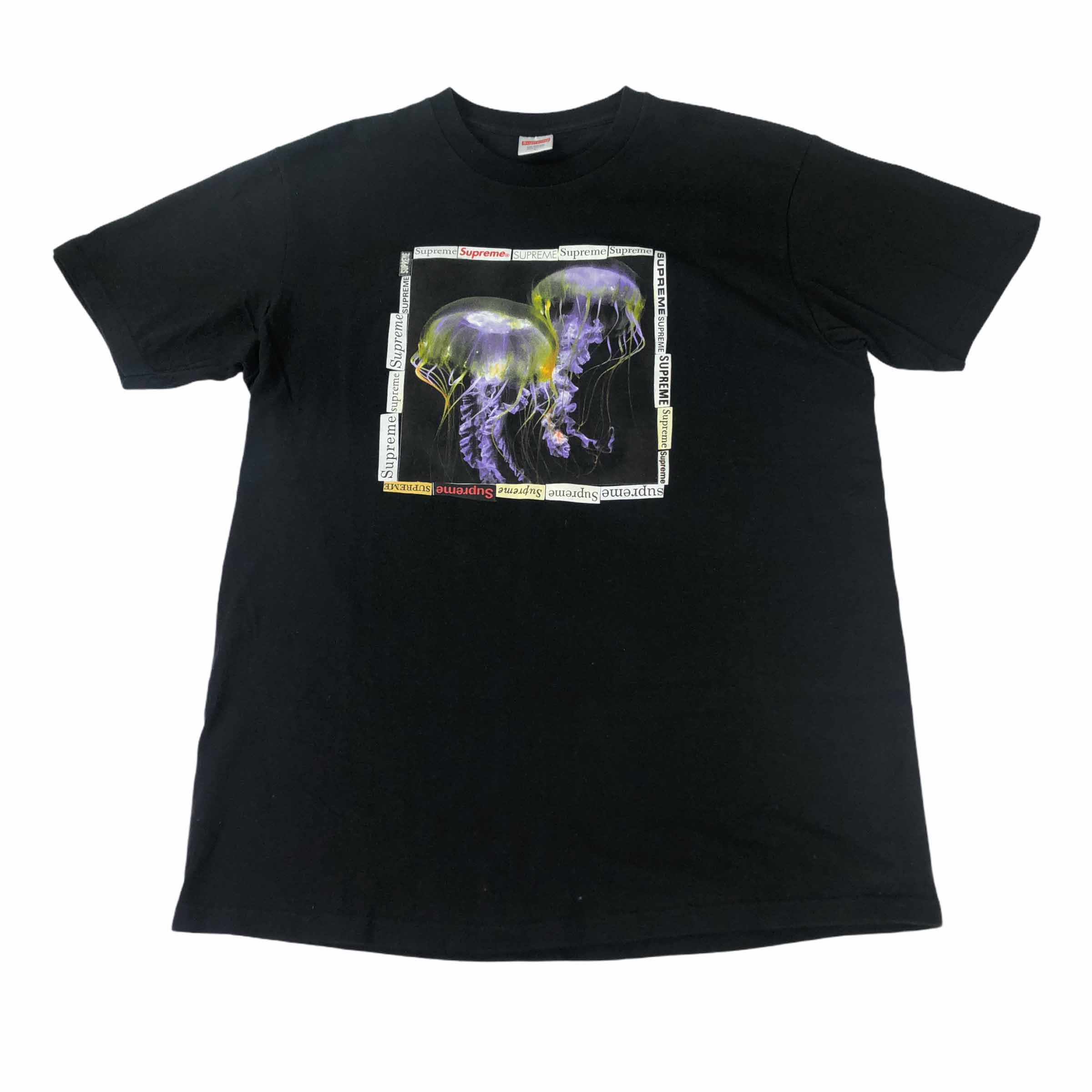 [Supreme] Jellyfish Print Short Sleeve Tshirt - Size L