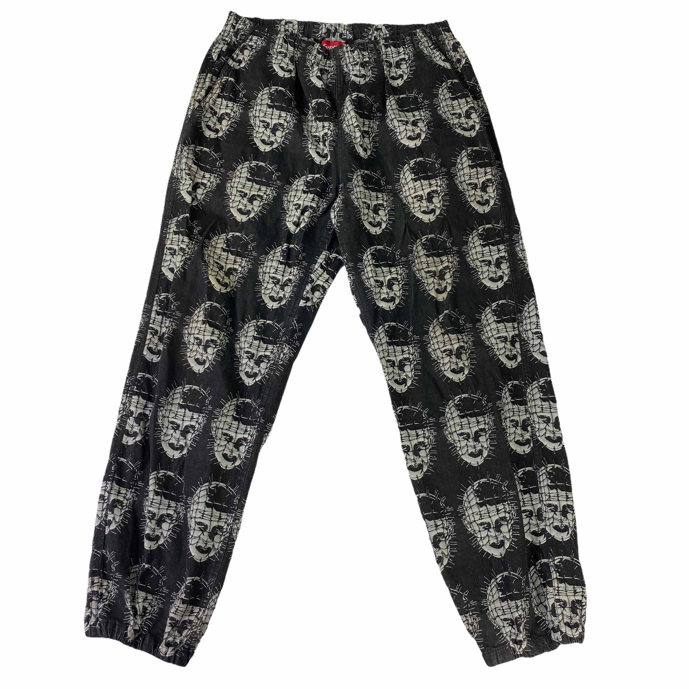 [Supreme] Hellraiser Jacquard Pants- Size L