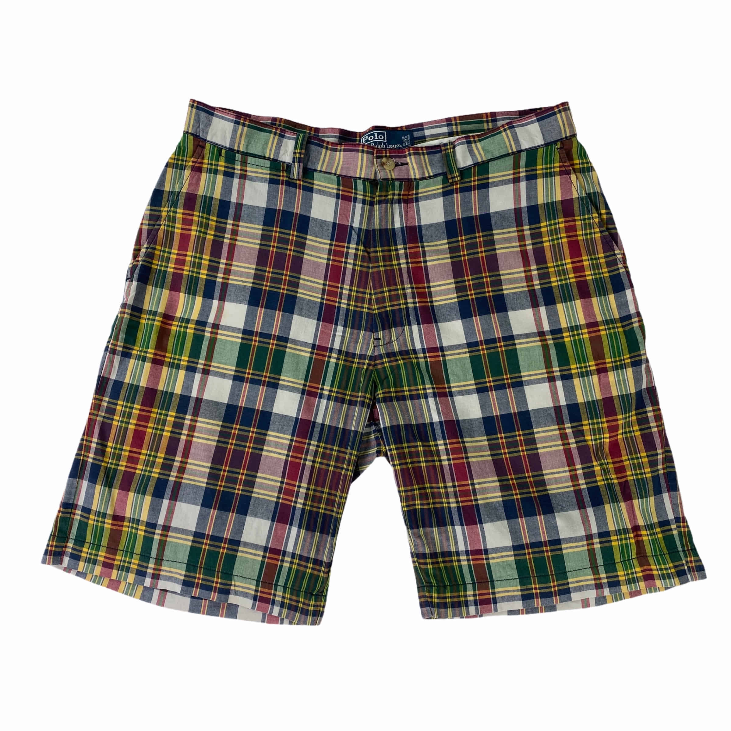 [Ralph Lauren] Plaid Check Shorts - Size 33