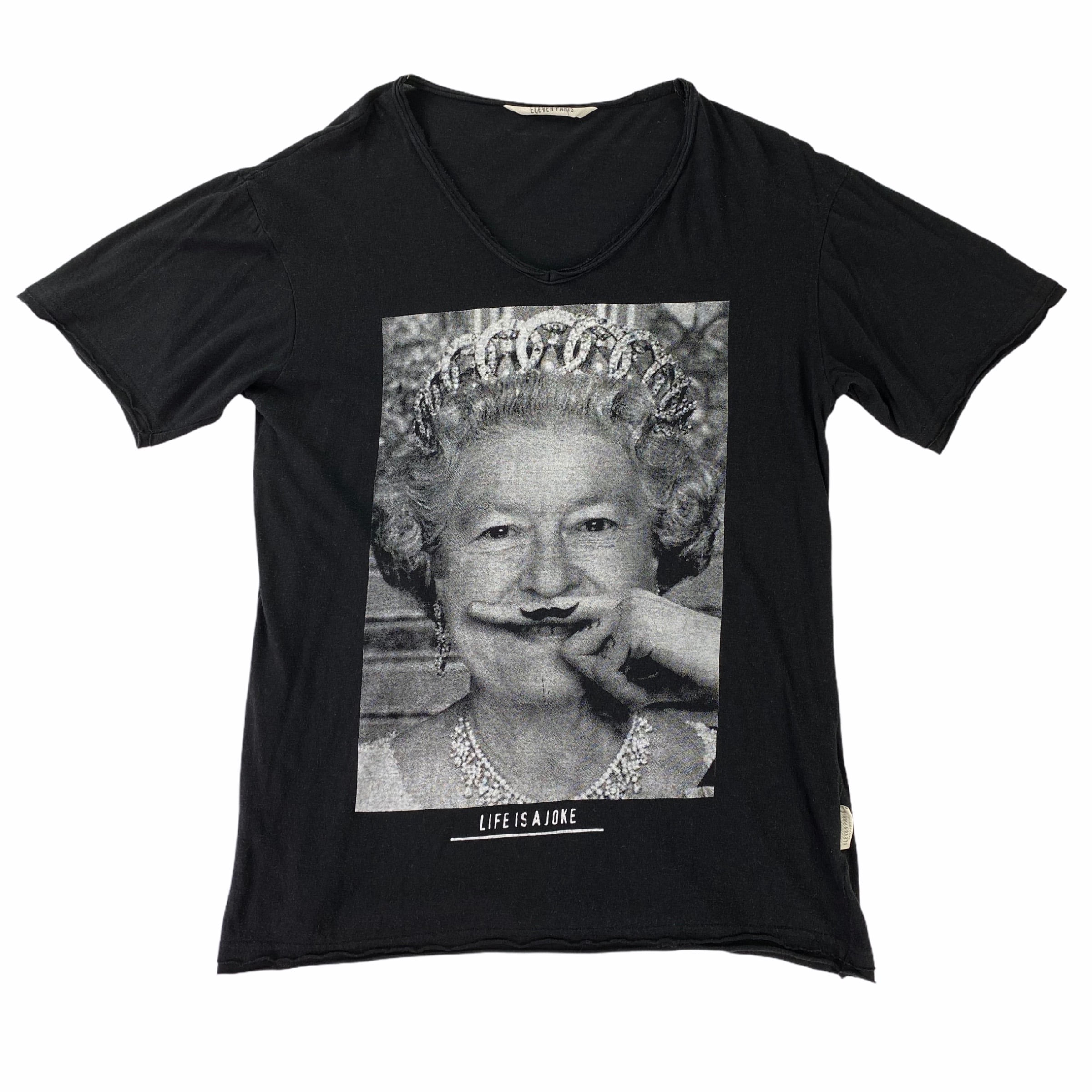 [Eleven Paris] Queen Elizabeth Print Tshirt - Size L