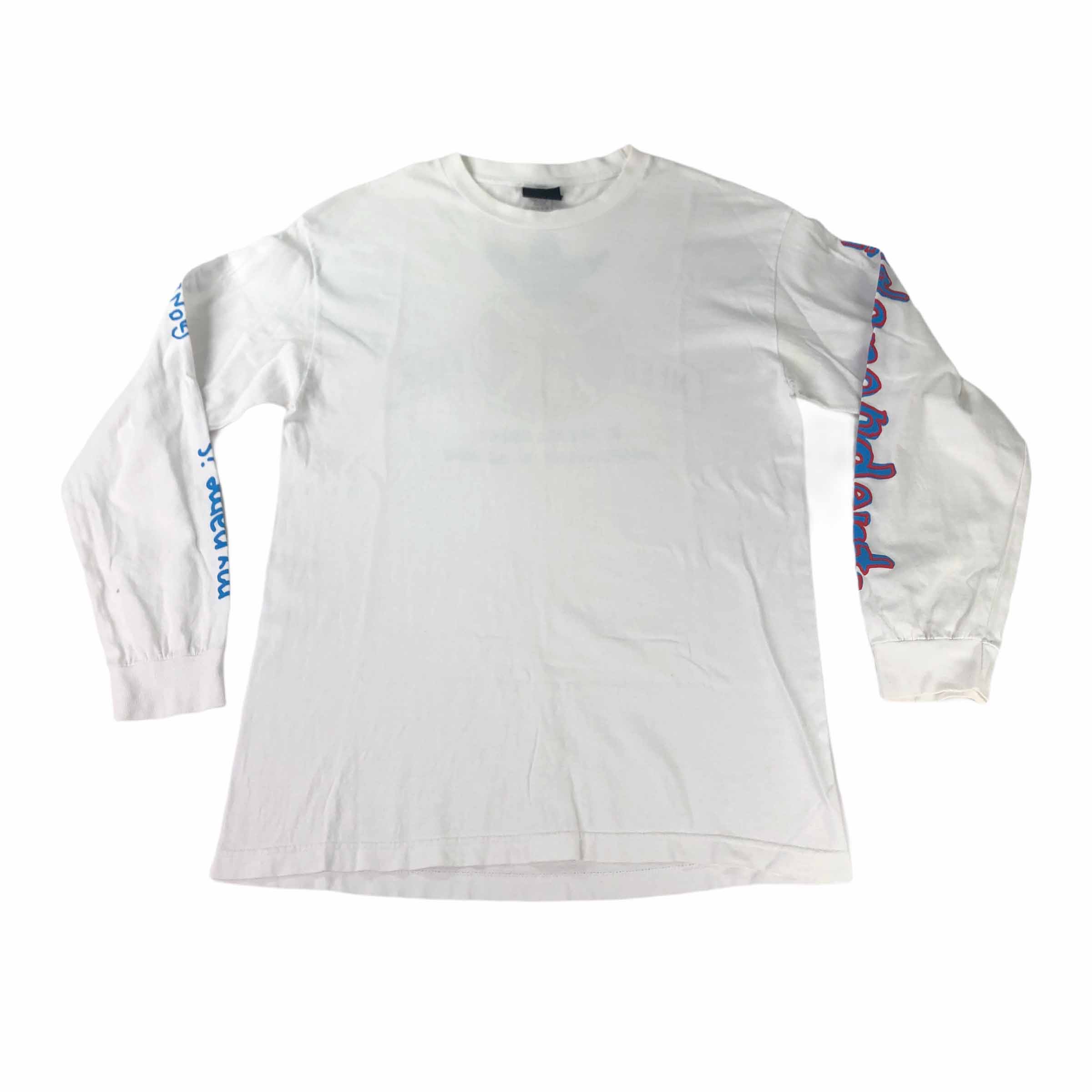 [NHS x Mark Gonz] Long Sleeve Tshirt WH - Size L