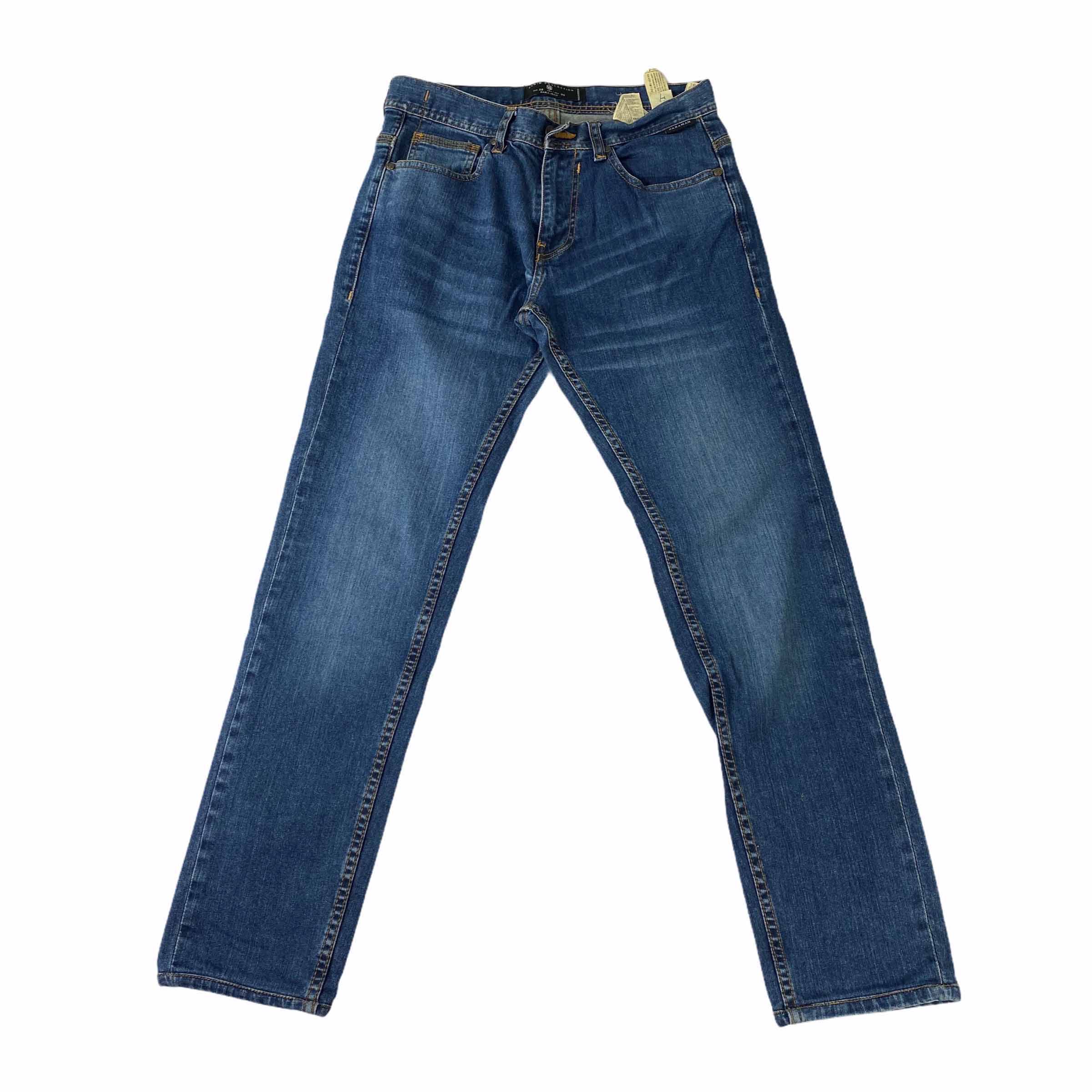 [Zara] Washed Denim Pants - Size 30