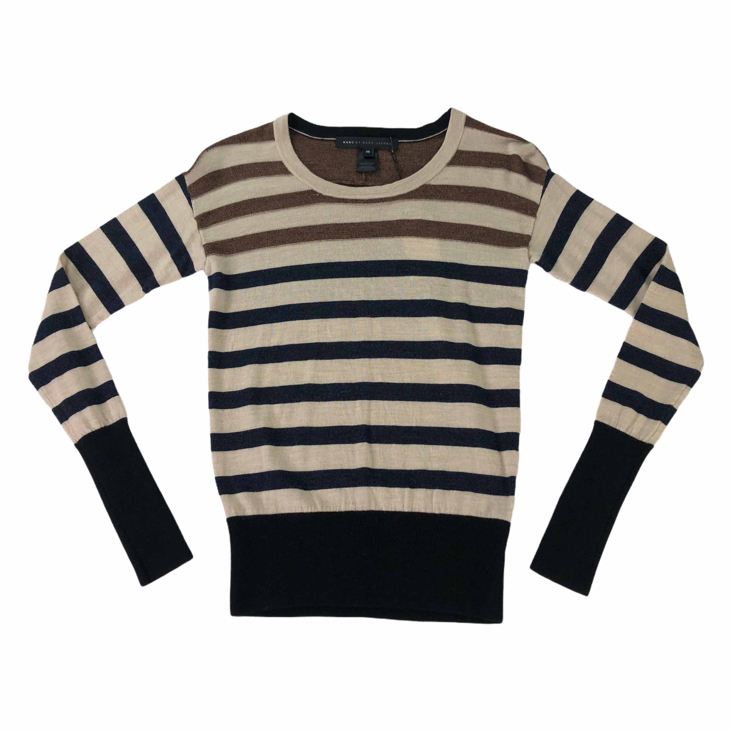 [Marc by Marc Jacobs] Stripe Knit - Size XS