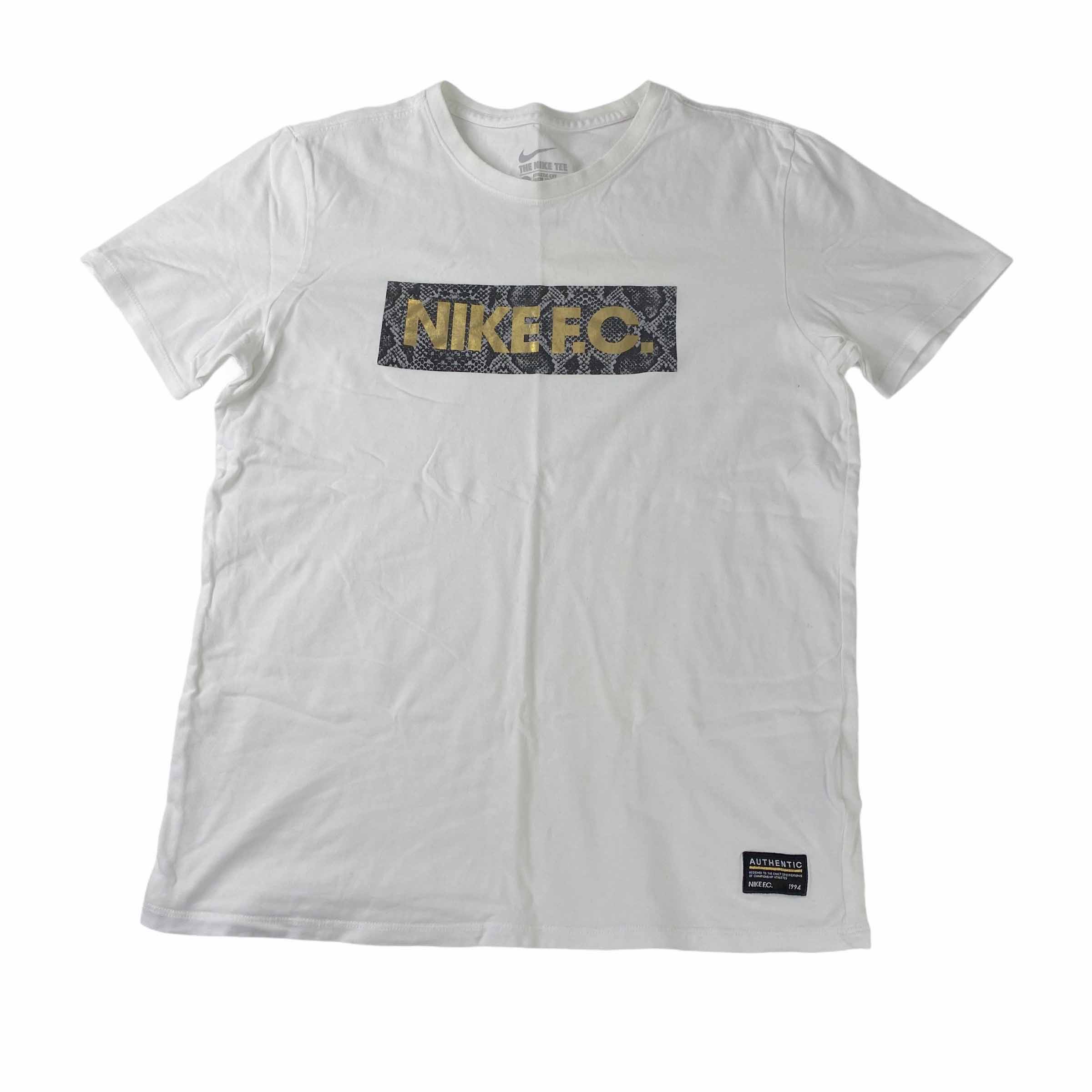 [Nike] Nike FC White Tshirt - Size M