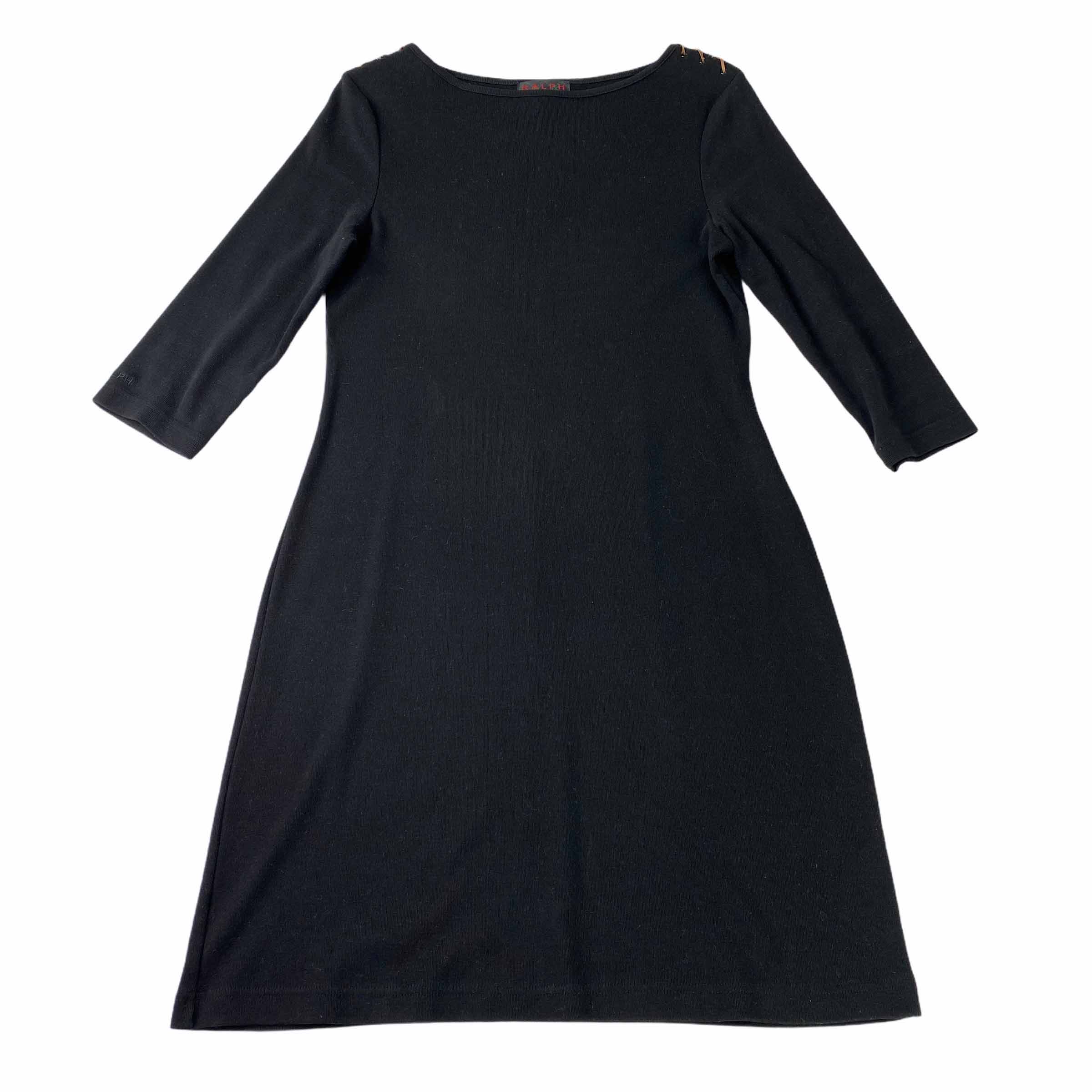 [Ralph Lauren] Black Cotton Dress - Size L