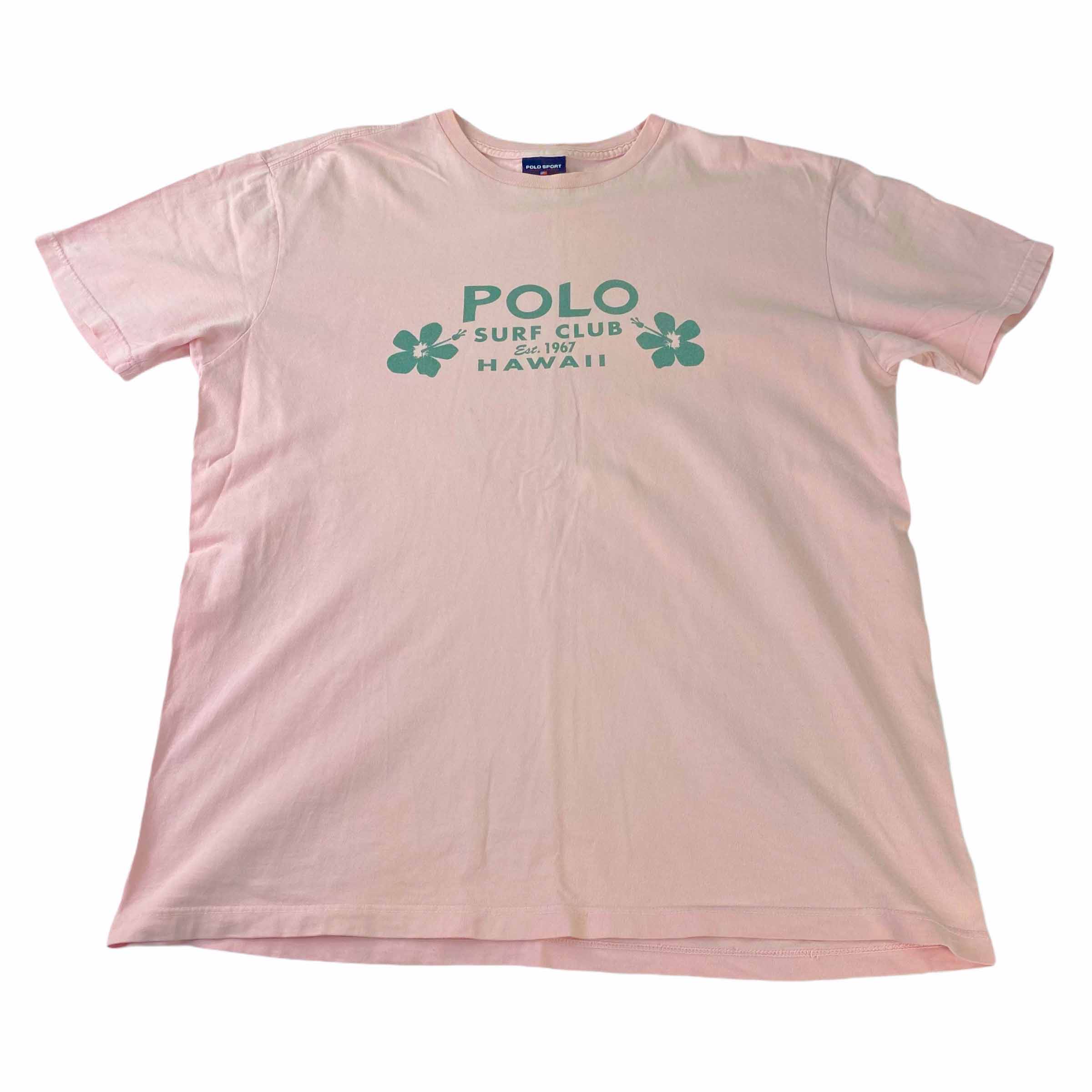 [Polo Sport] Pink Surf Club Tshirt - Size M