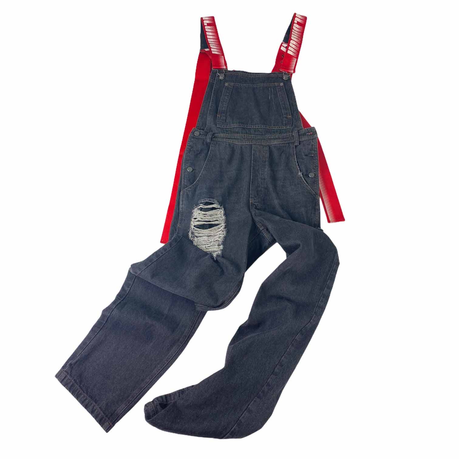 [D-Antidote] Hanging Tap Overall Pants - Size S
