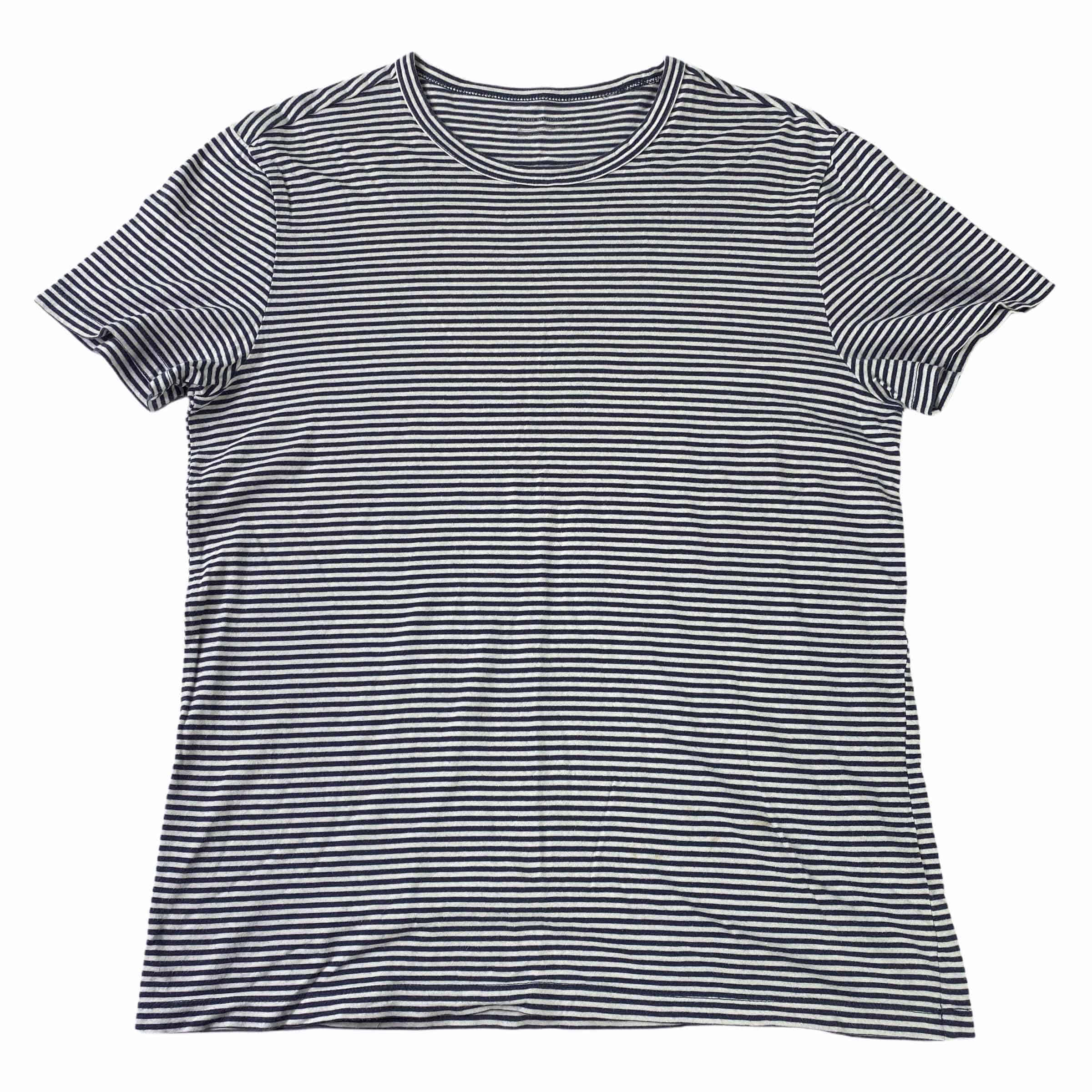 [Club Monaco] Stripe Crew Neck Short Tshirt - Size S