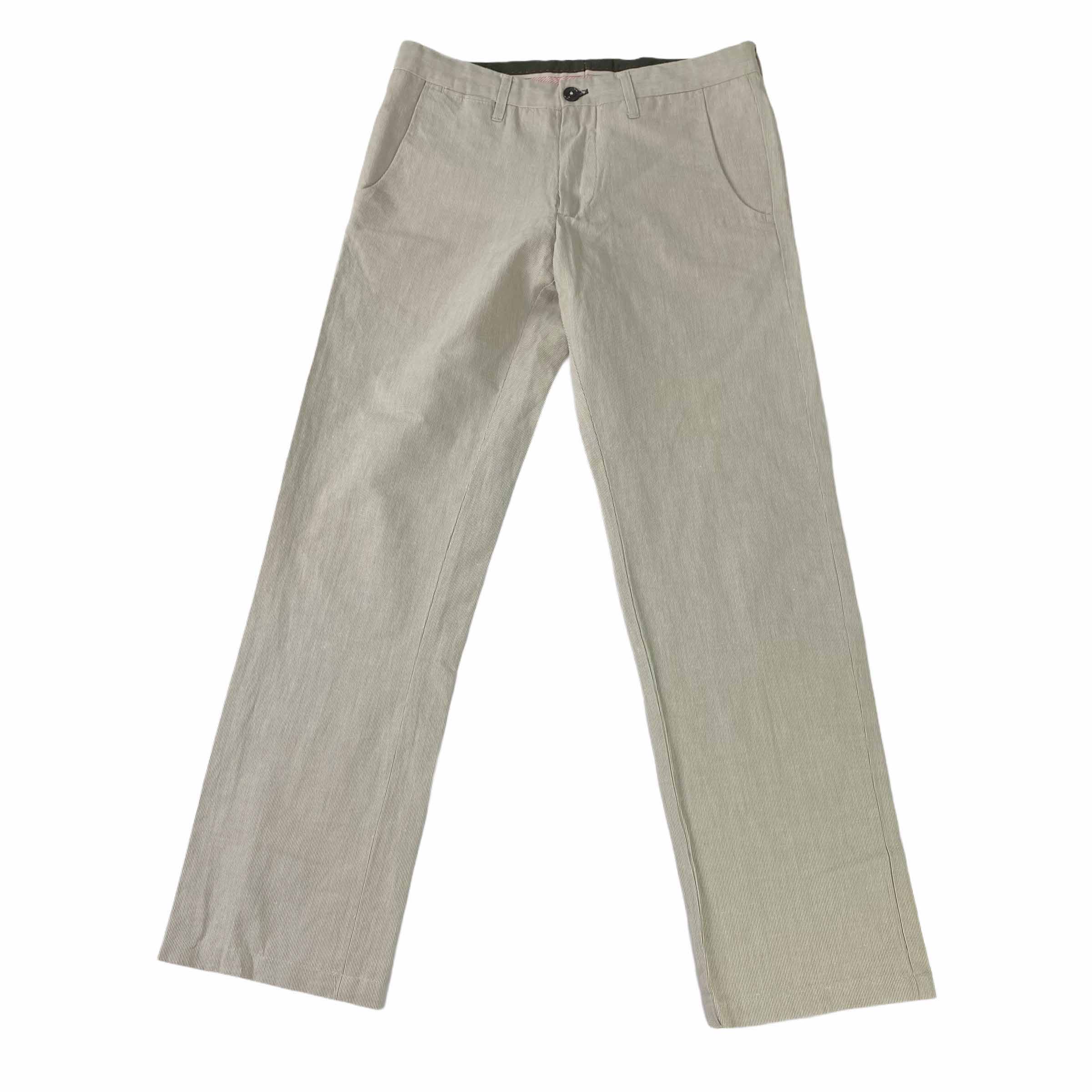 [Zara] Beige Linen Pants - Size 30