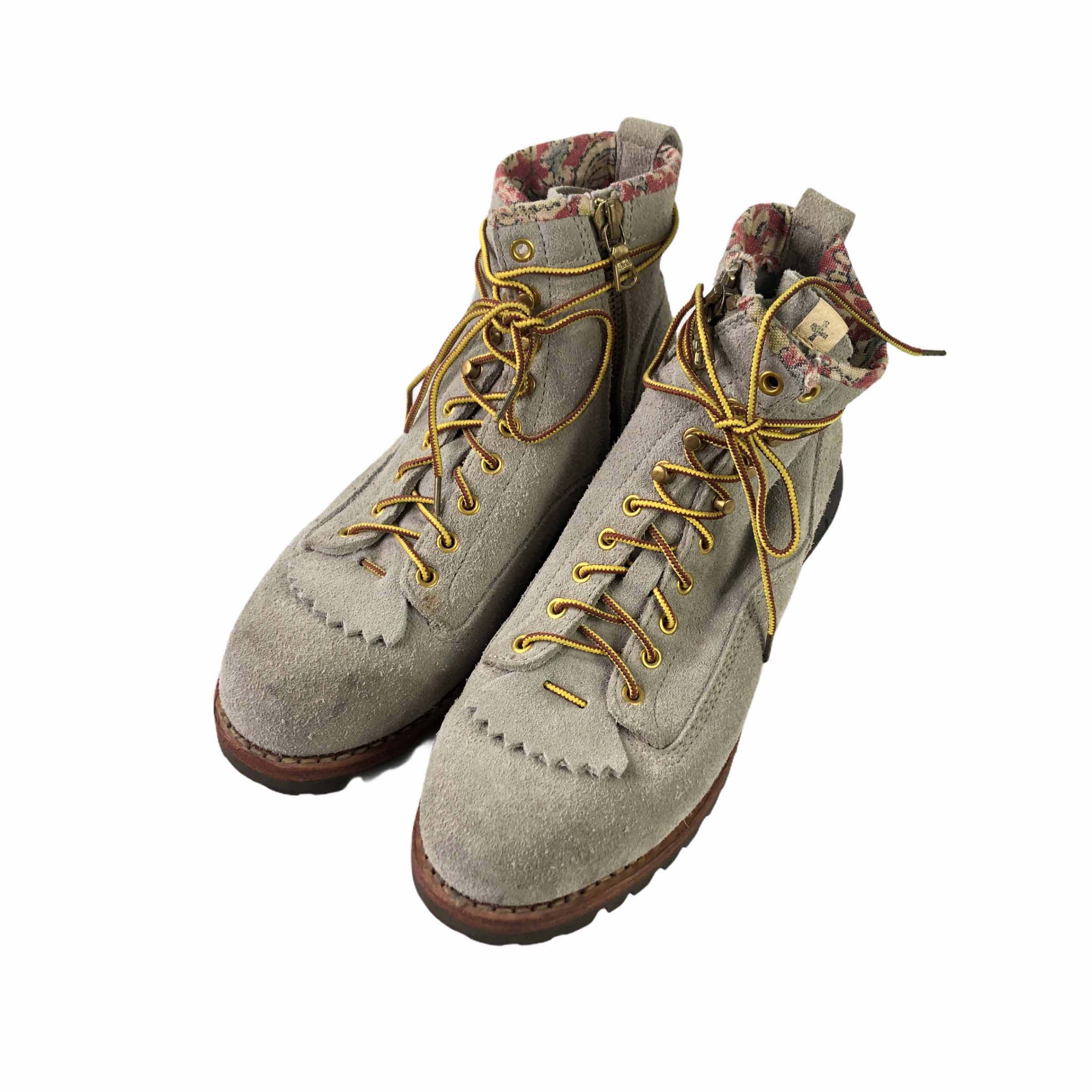 [Visvim] Pound Maker Boots Mid-Folk Sand - Size 10