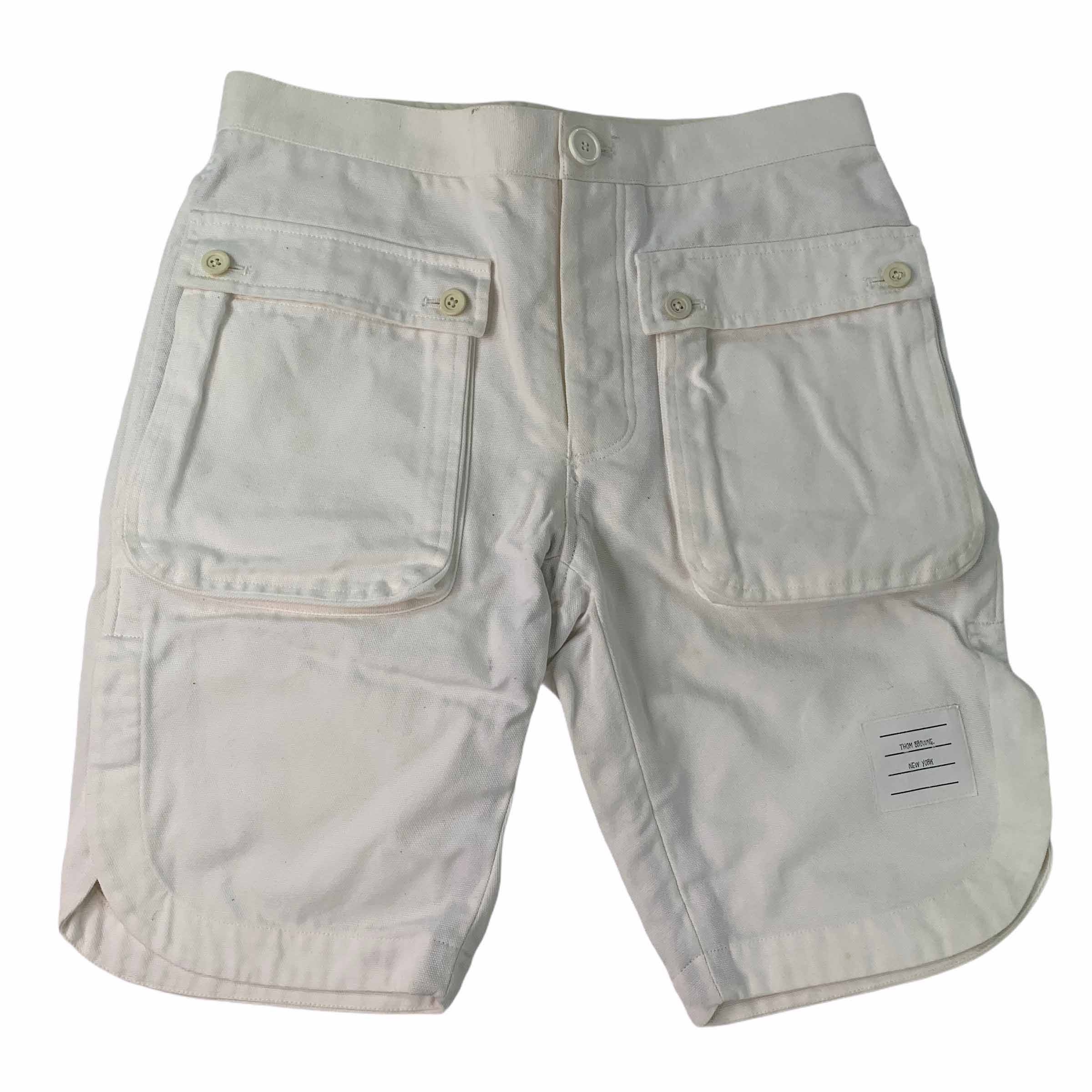 [Thom Browne] Short Pants WH - Size 1
