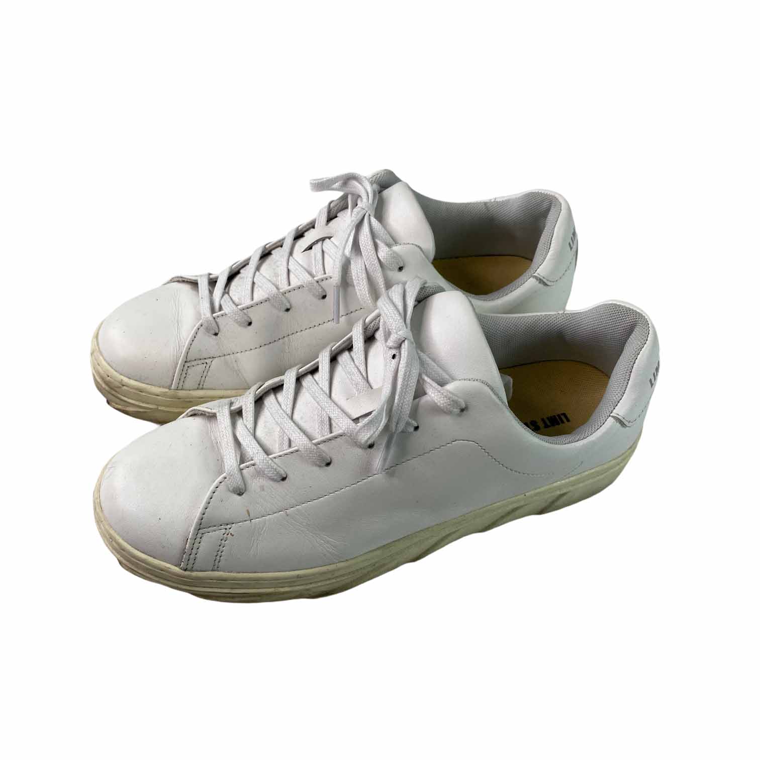 [LIMT STUDIOS] Auskin Leather Sneakers WH - Size 270