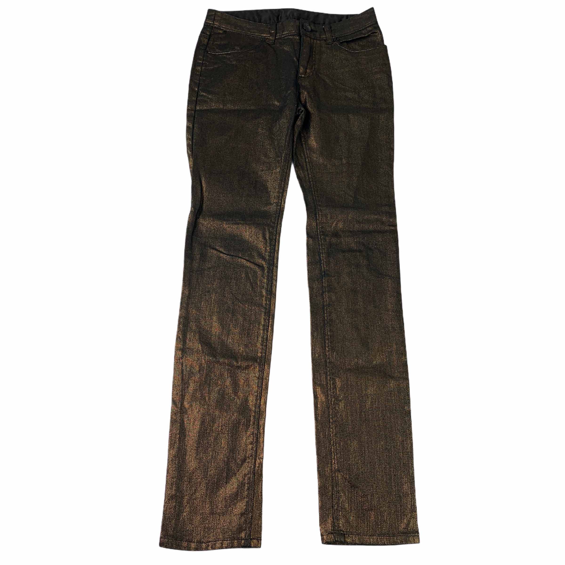 [H&amp;M] Brown Glitter Pants - Size EUR36