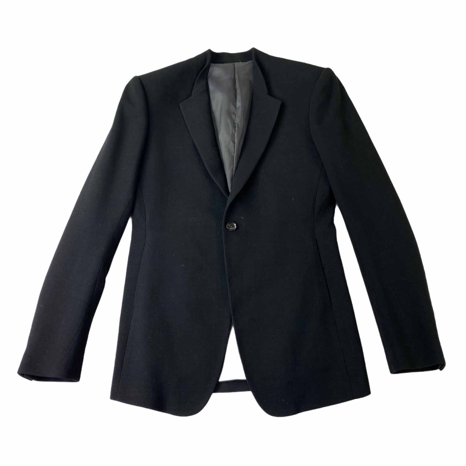 [MAMAGARI] One Button Single Jacket BK - Size 48