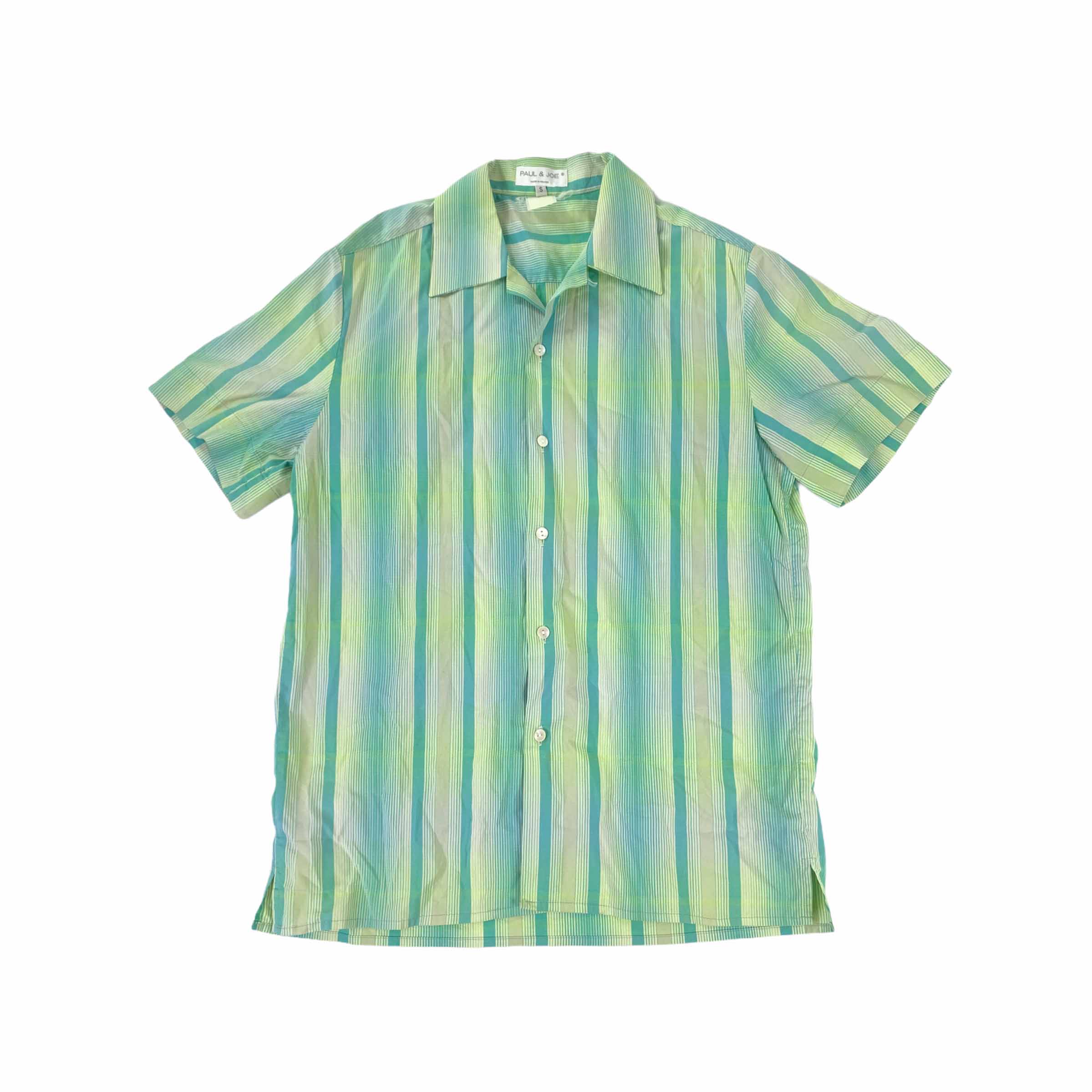 [Paul &amp; Joe] Stripe Short Shirt - Size S