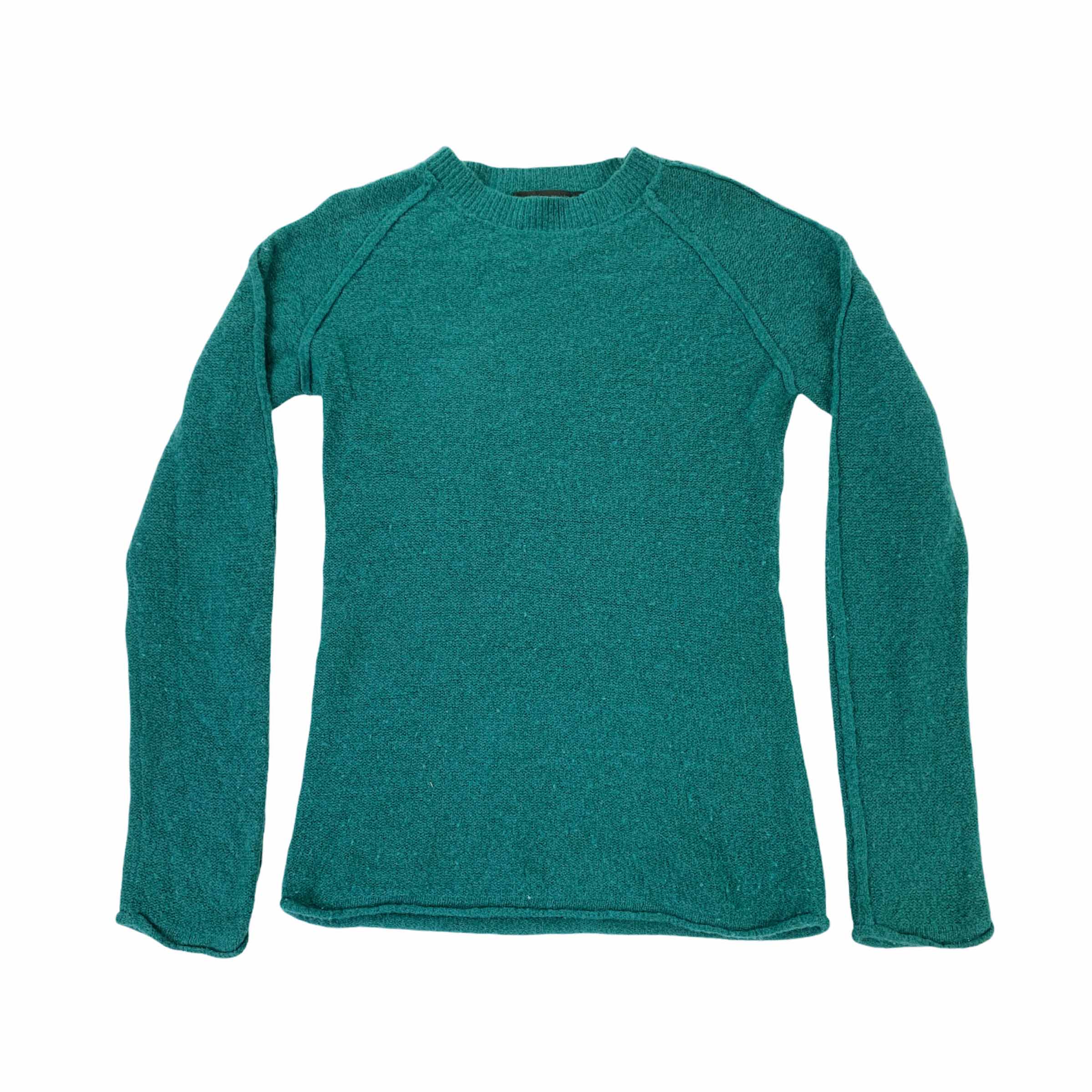 [Christophe Lemaire] Lambswool Blue Green Knit - Size 1