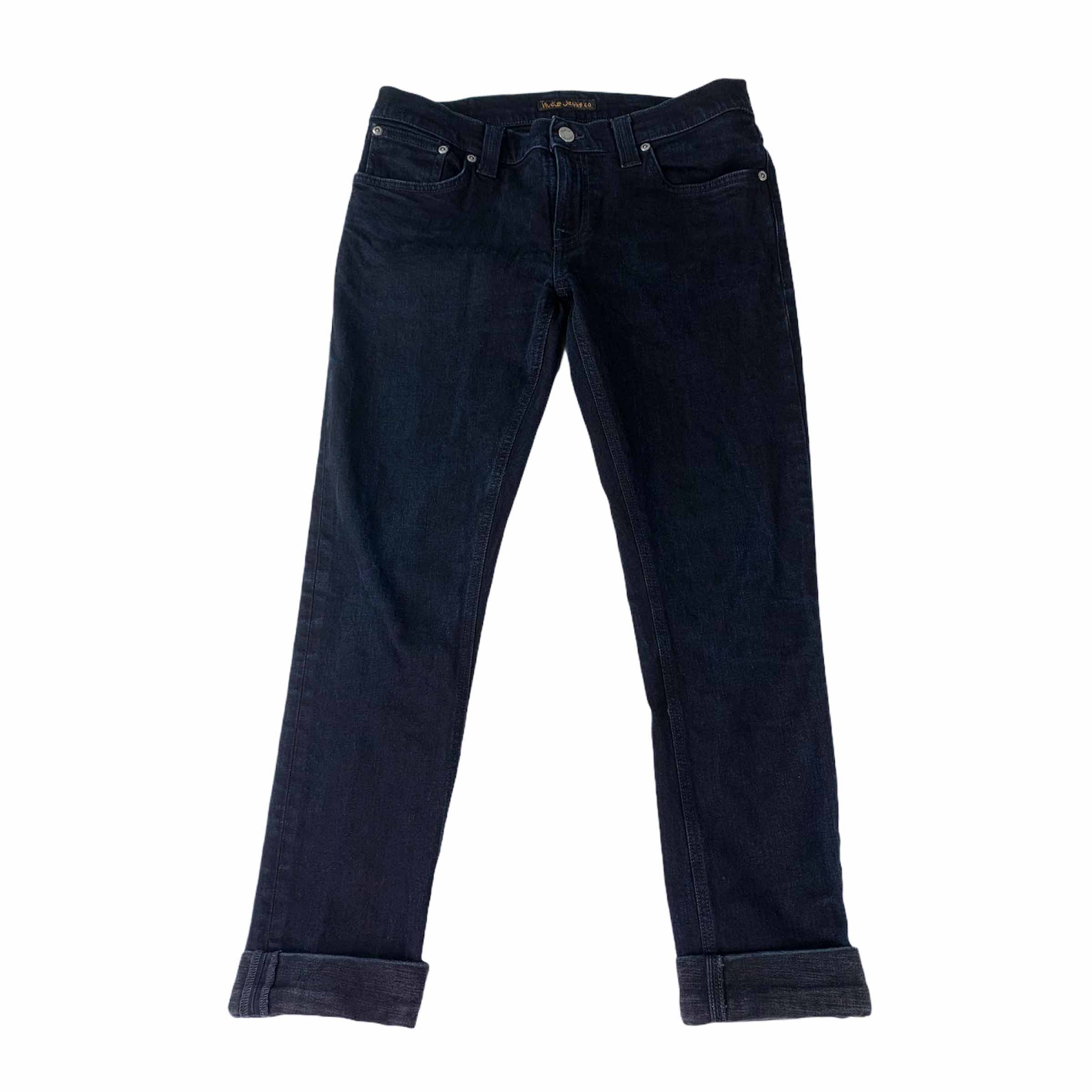 [Nudie Jeans] Indigo Washed Roll-up Denim - Size W31L30