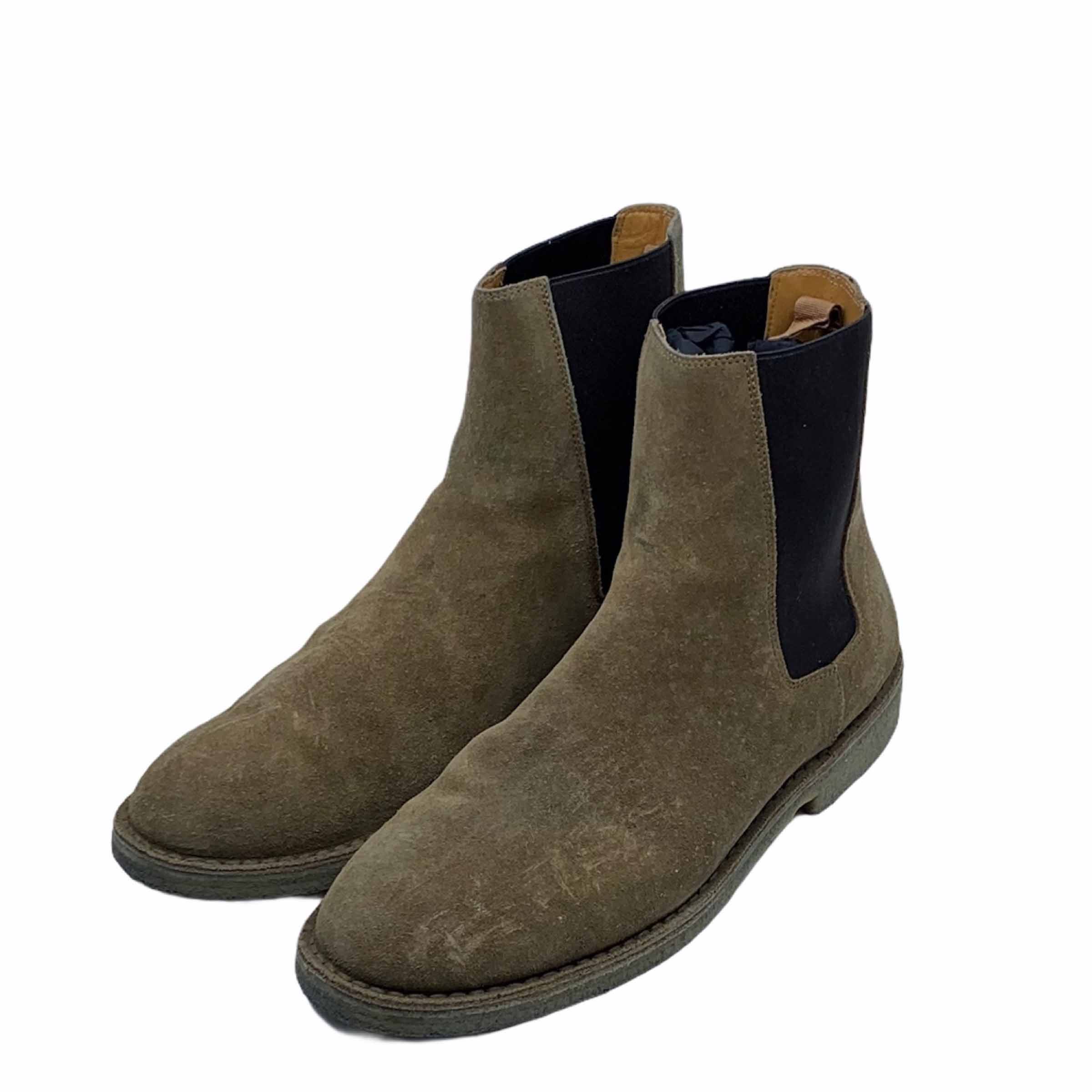 [Saint Laurent] Nevada Suede Chelsea Boots - Size EUR41