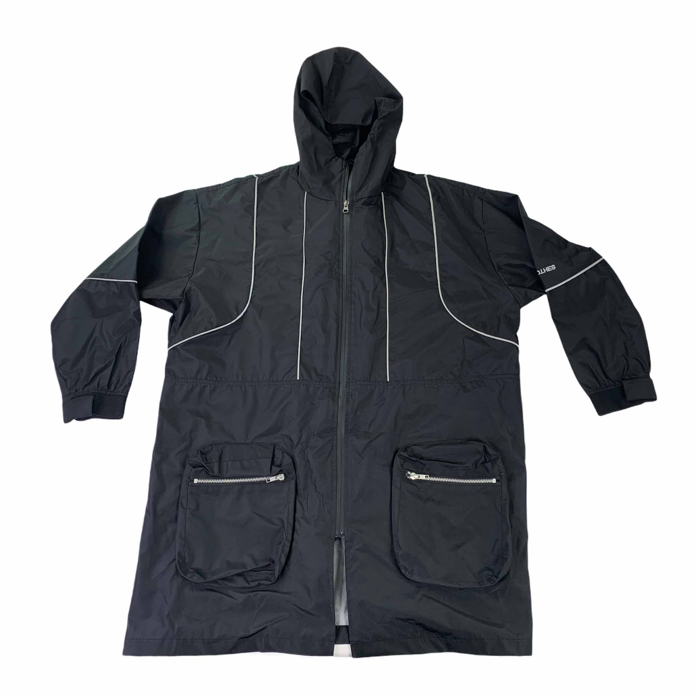 [Nondisclothes] Windbreaker Jacket BK - Size M