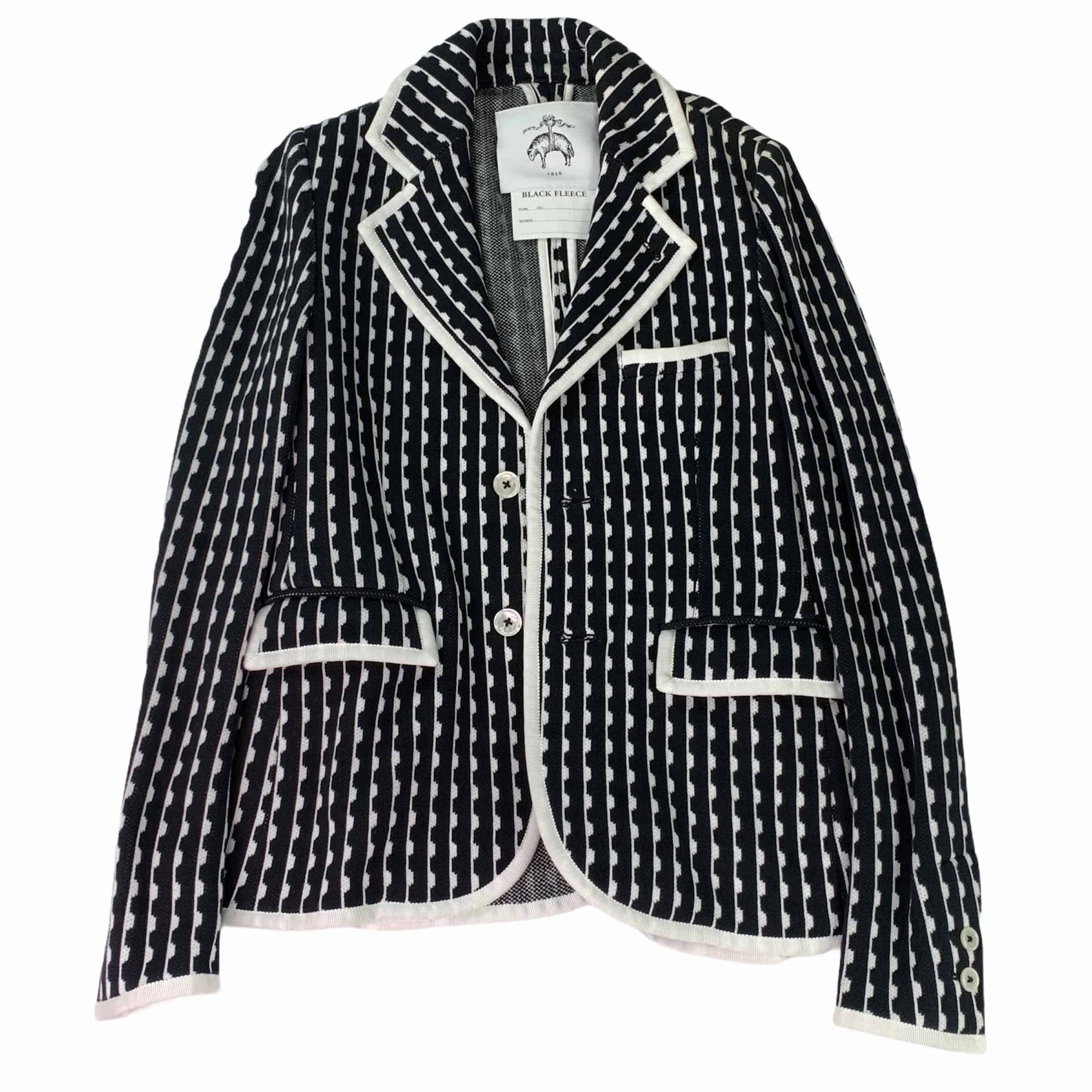 [Black Fleece] Jacquard Knit Jacket  - Size BB1