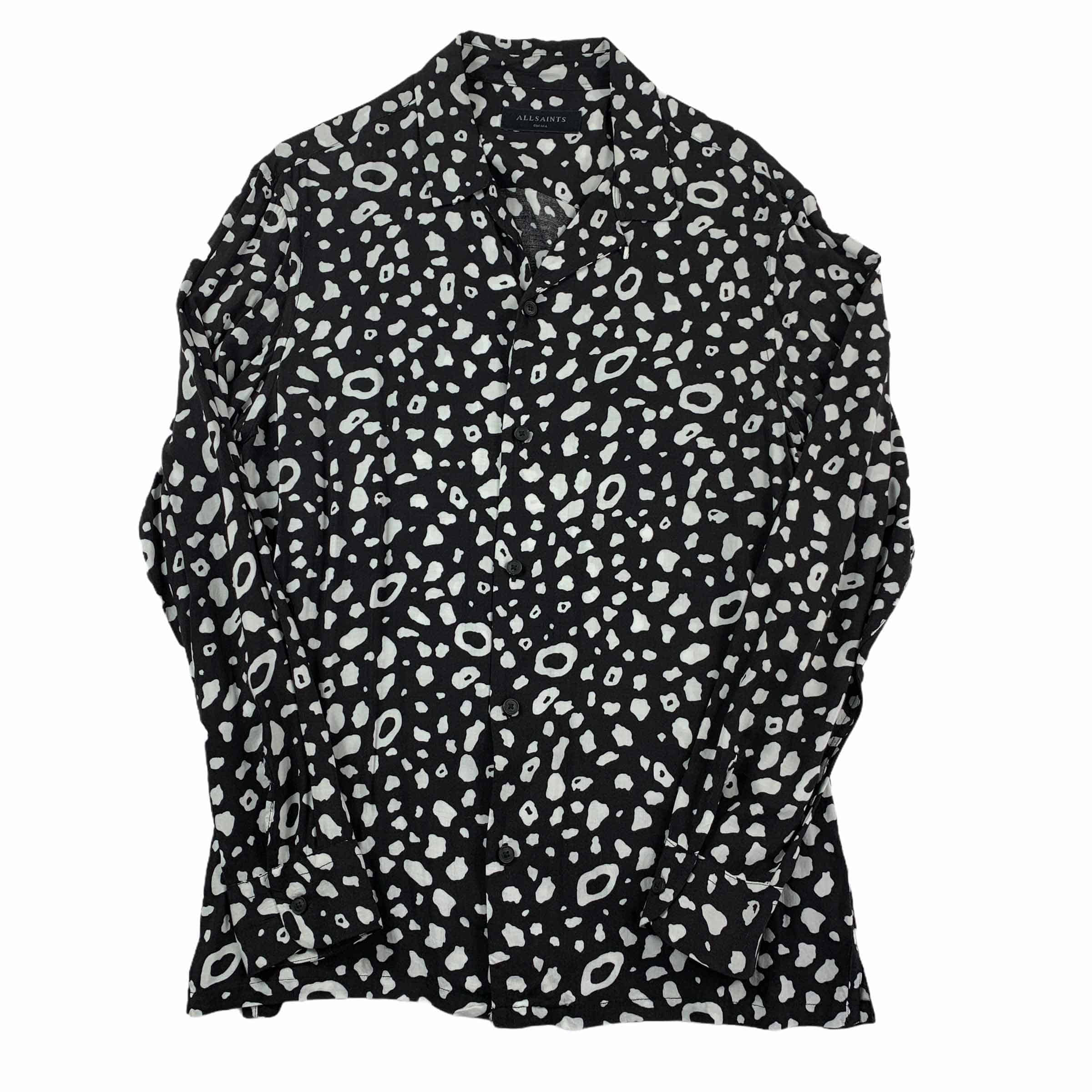 [All Saints] Leopard Shirt BK - Size S